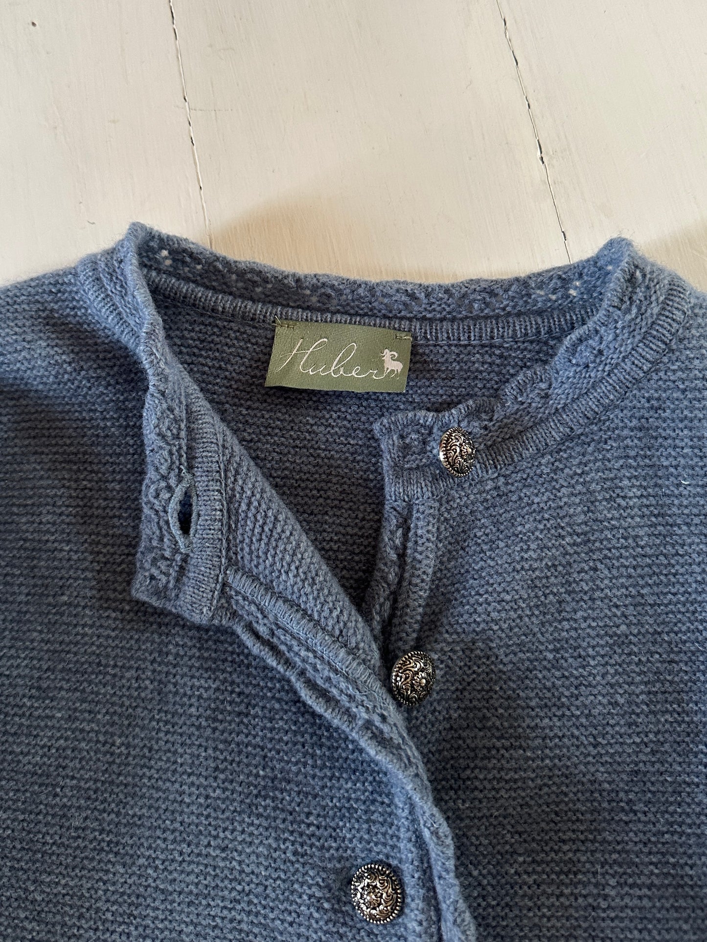 Cardigan Tradizionale Tedesco in Misto Lana Tg.44
