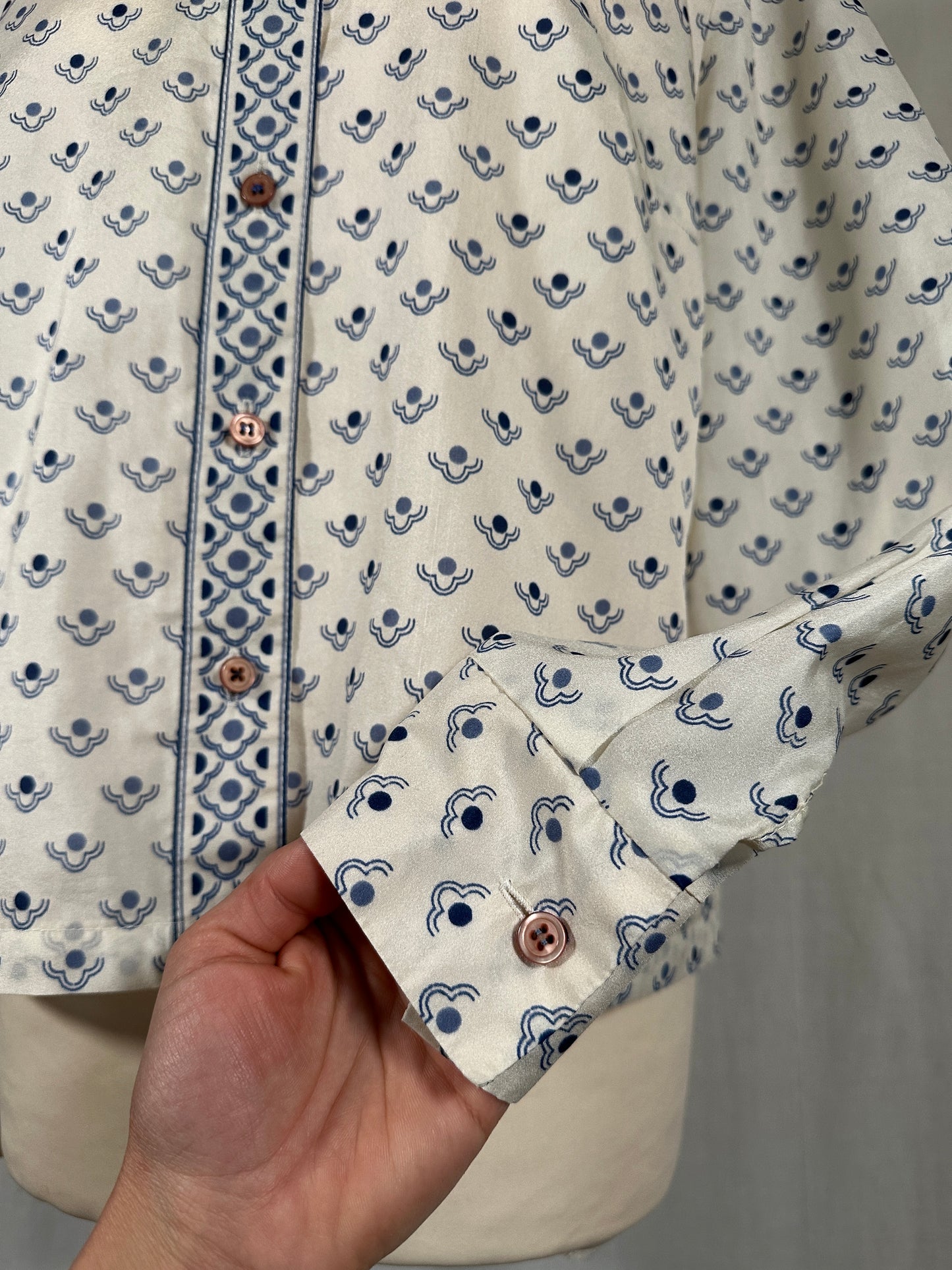 Camicia Vintage Anni ‘70 Panna