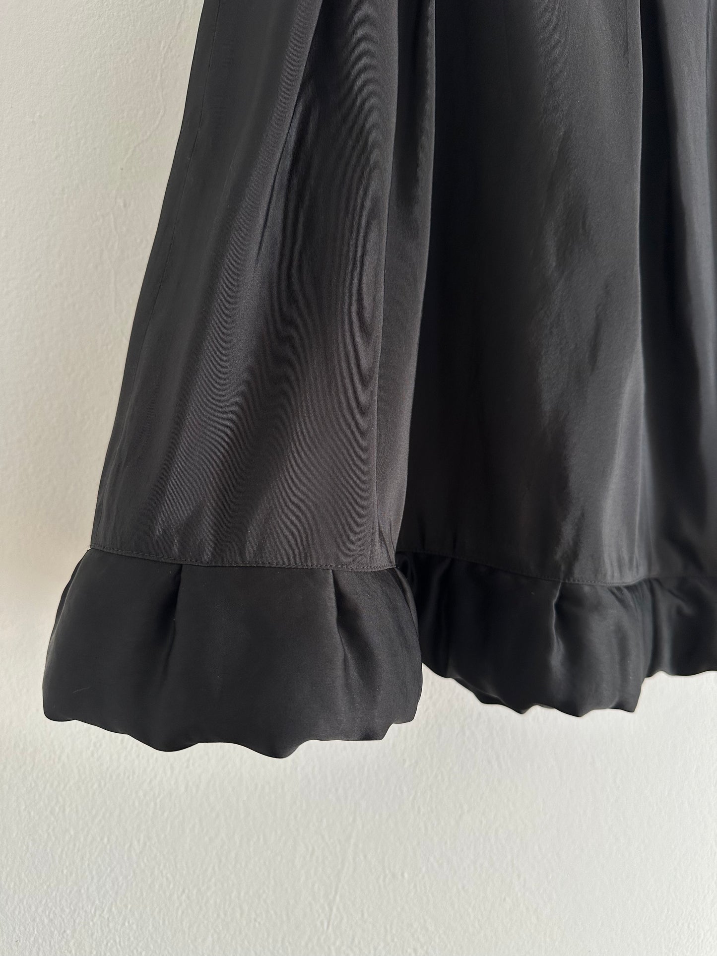 Gonna Lanvin Hiver 2006 in Seta Nera Tg.42