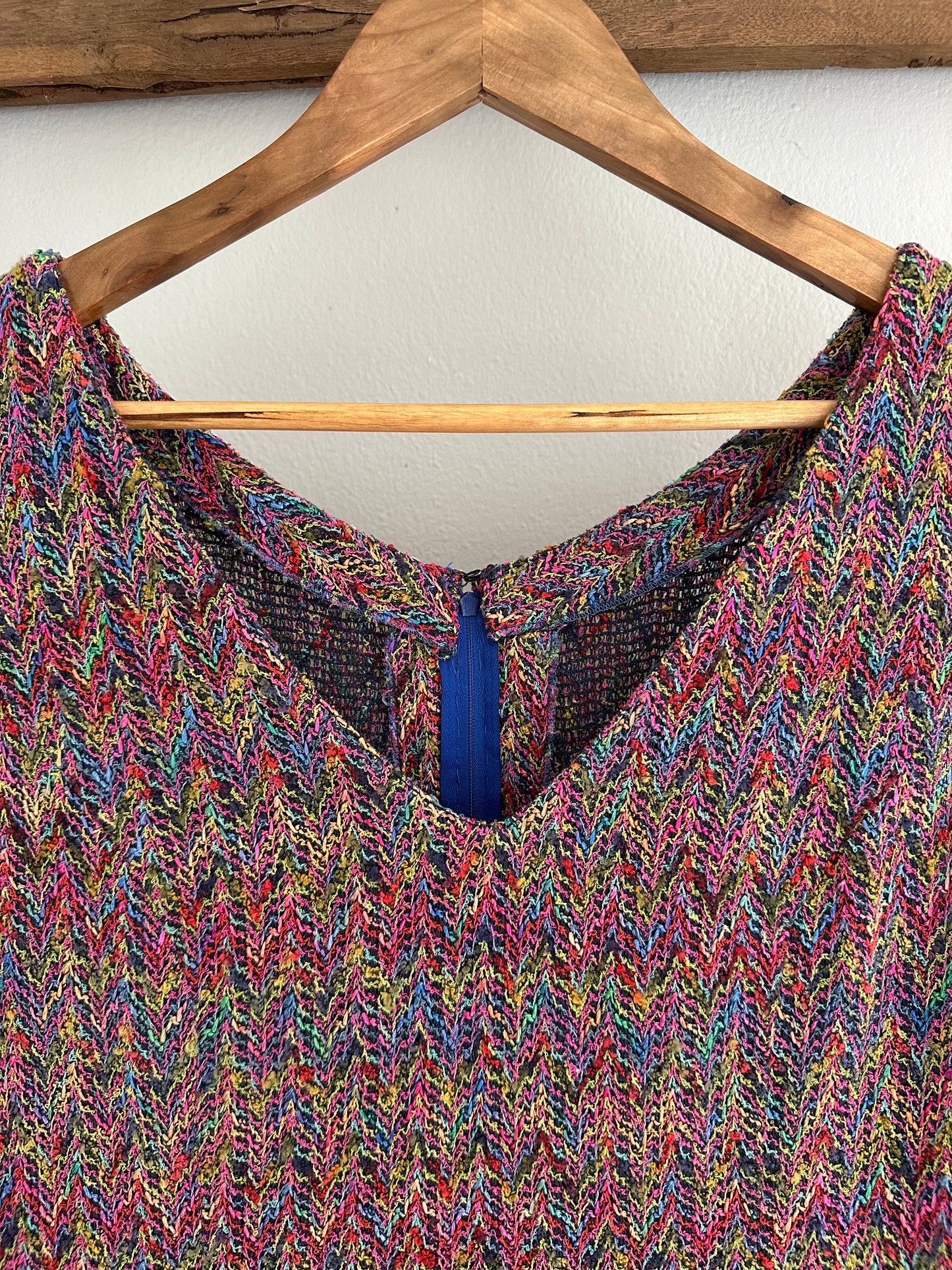 Abito Lungo Multicolore Sartoriale Anni ‘90 Tg.44/46