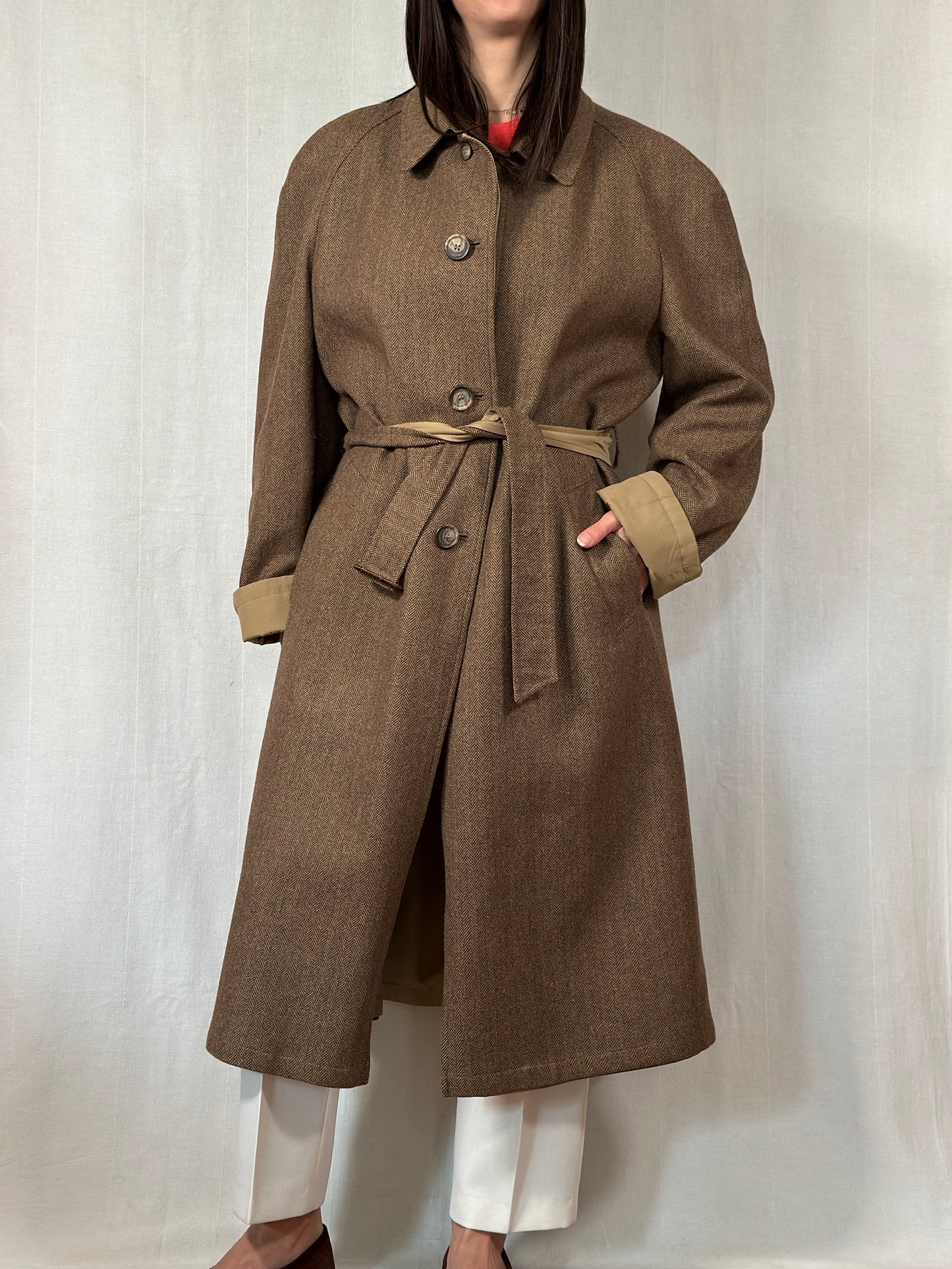 Trench Double-face Salvadori Nuovo Vintage Fine Anni ‘70
