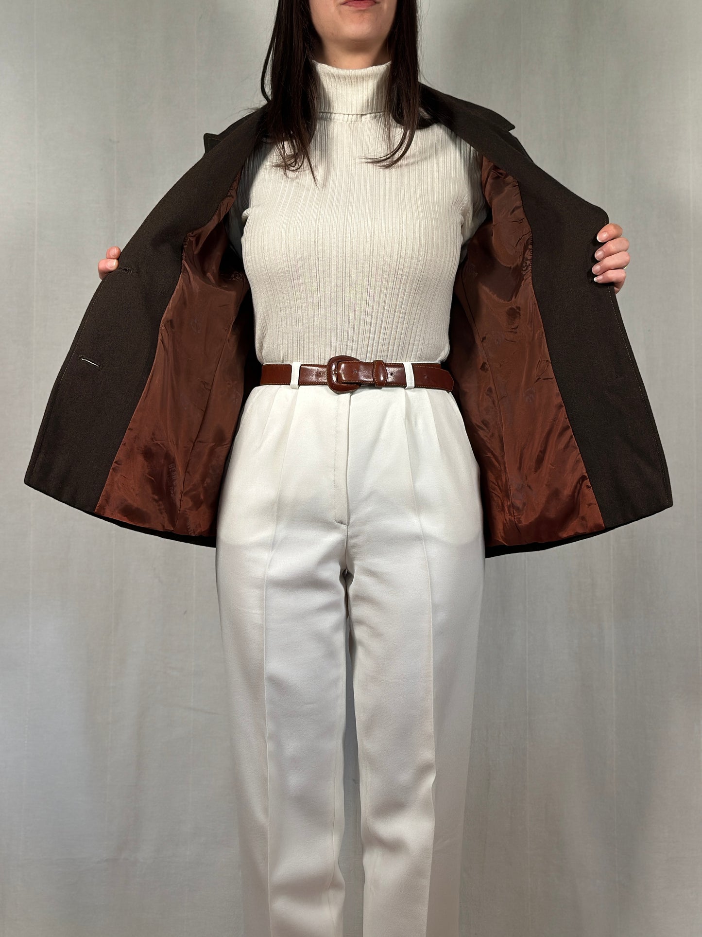 Blazer Laura Biagiotti Anni ‘90 in Lana Marrone