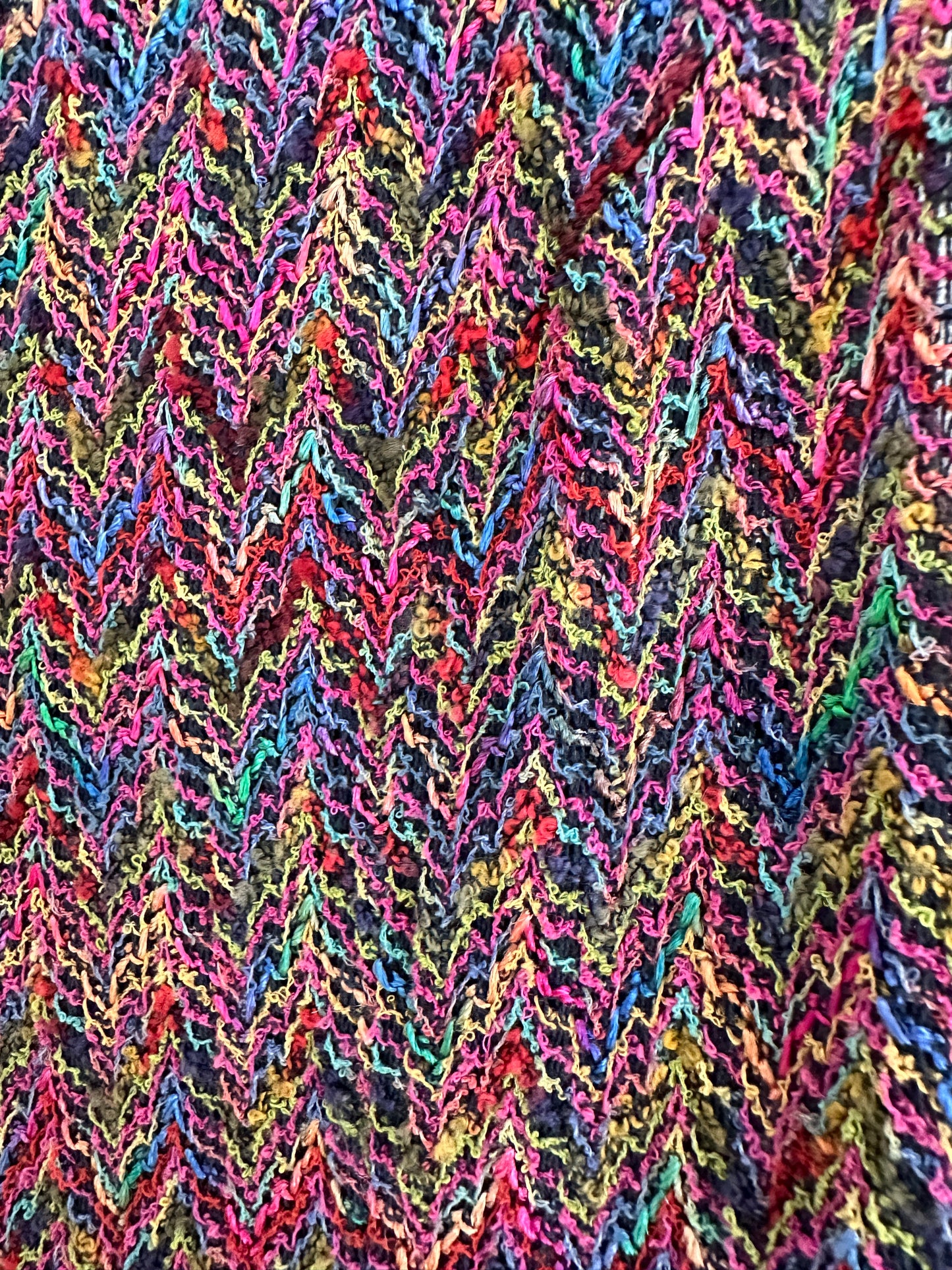 Abito Lungo Multicolore Sartoriale Anni ‘90 Tg.44/46