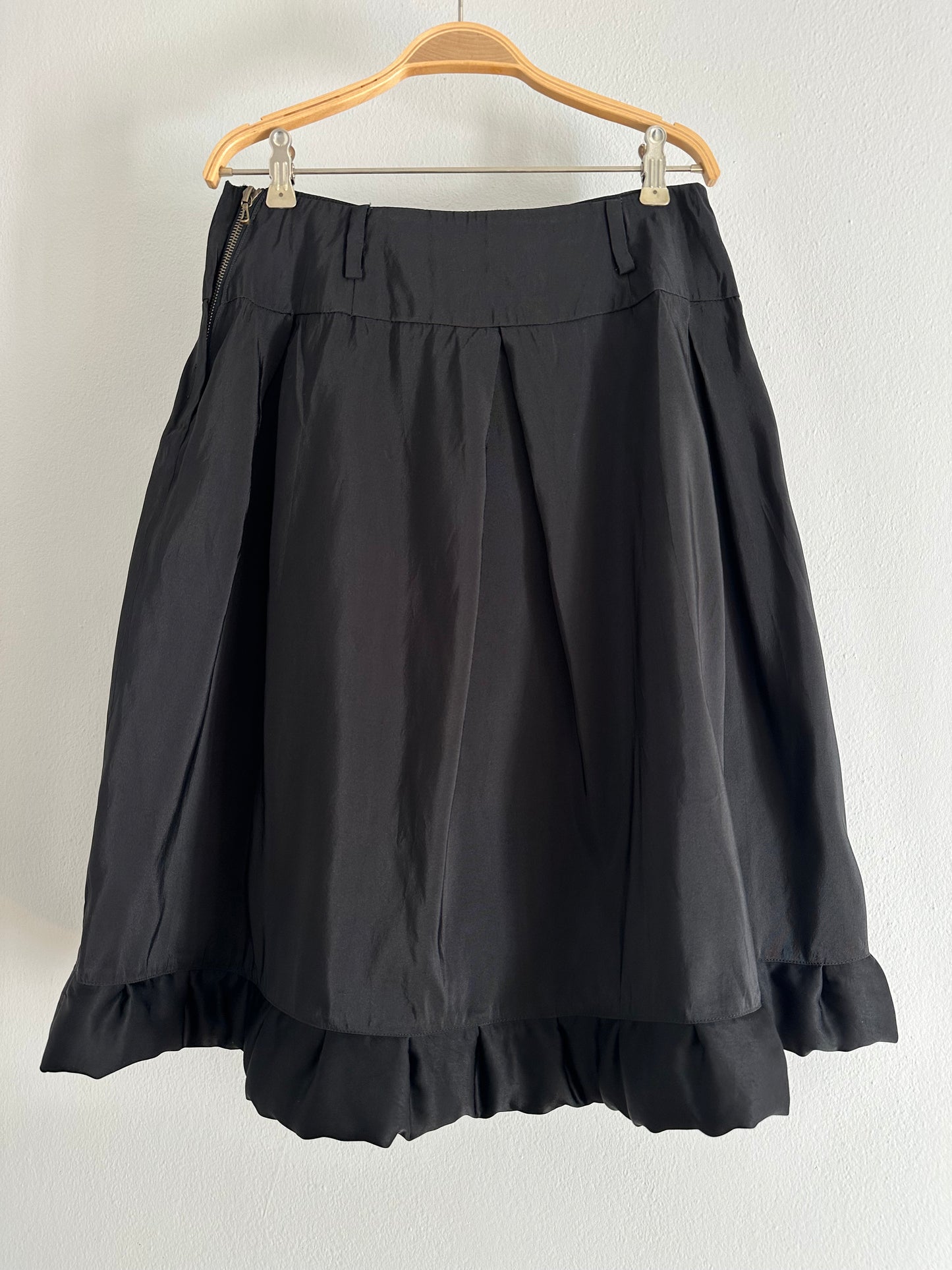 Gonna Lanvin Hiver 2006 in Seta Nera Tg.42