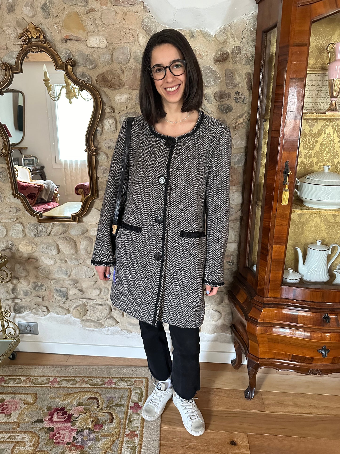 Cappotto Sartoriale Leggero Lana Tg.44/46