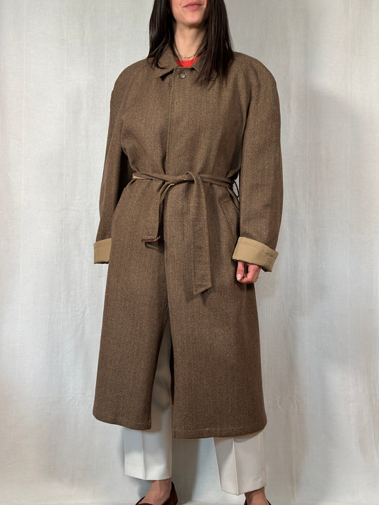 Trench Double-face Salvadori Nuovo Vintage Fine Anni ‘70