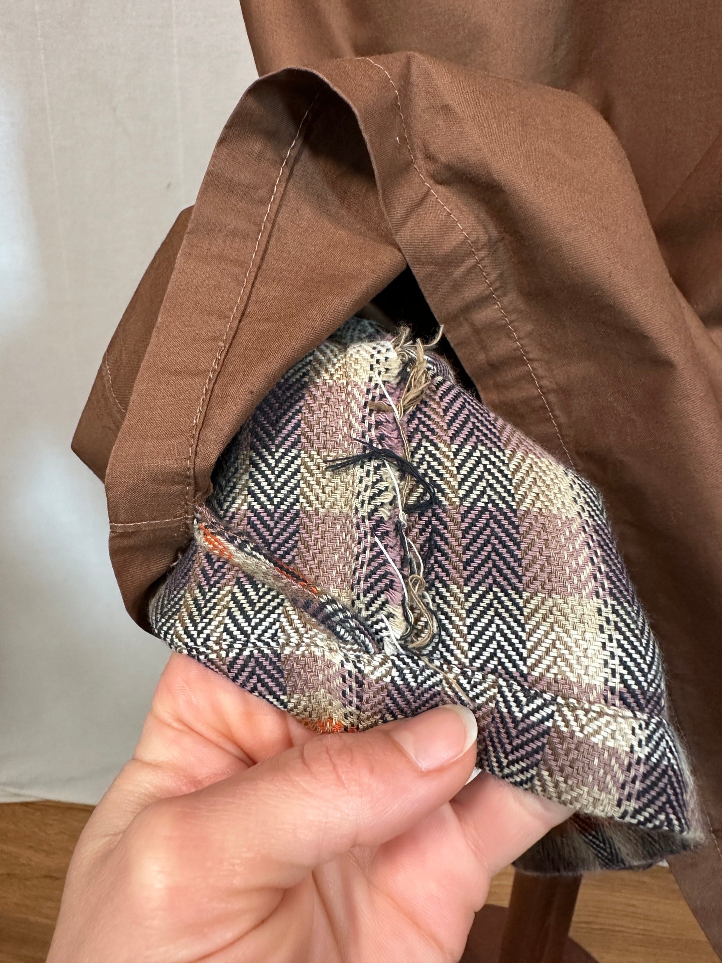 Trench Sartoriale Vintage Anni ‘70 Marrone