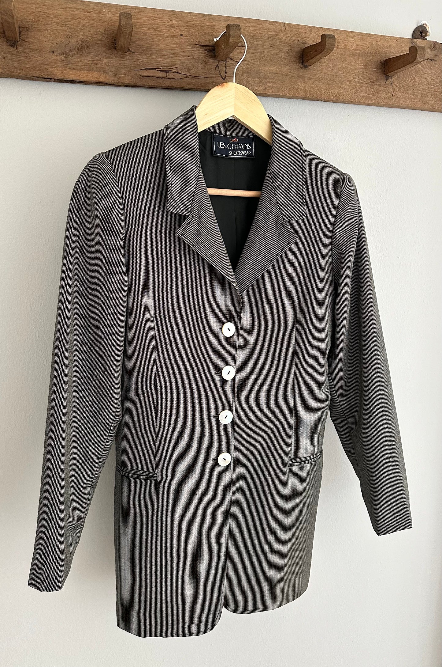 Giacca Vintage Les Copains anni ‘80/‘90 a Righe Tg.40/42