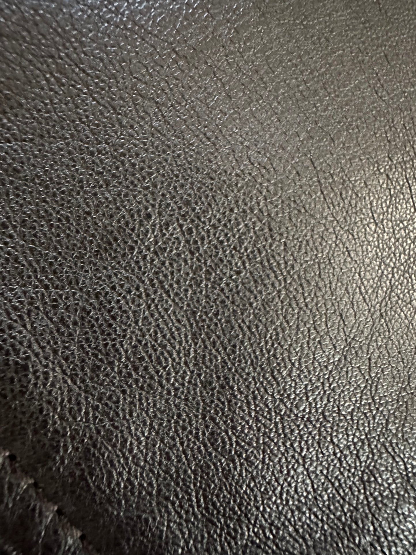 Giubbotto in Pelle Imbottito Testa di Moro Tg.50/52