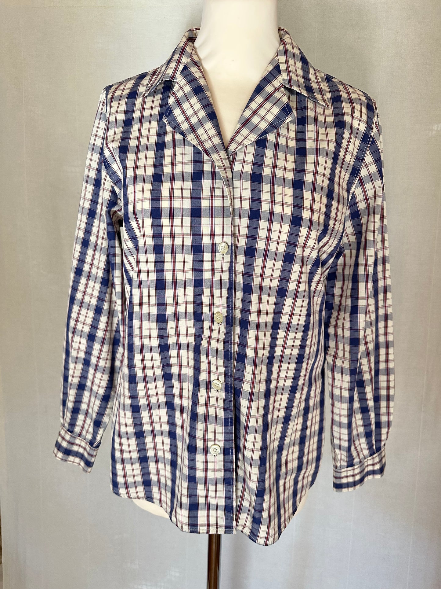 Camicia Benetton Vintage Anni ‘90 a Quadri Tg.40/42