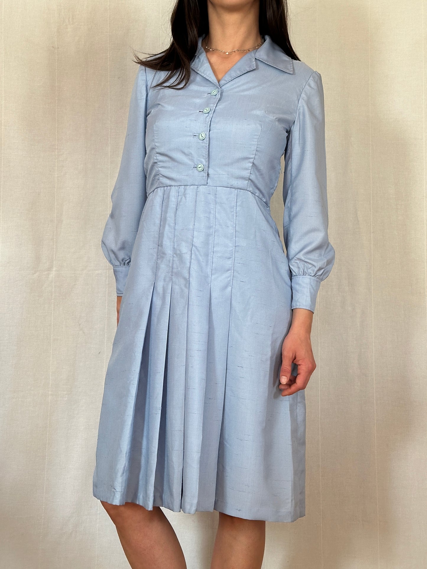 Abito Vintage Anni ‘70 Azzurro