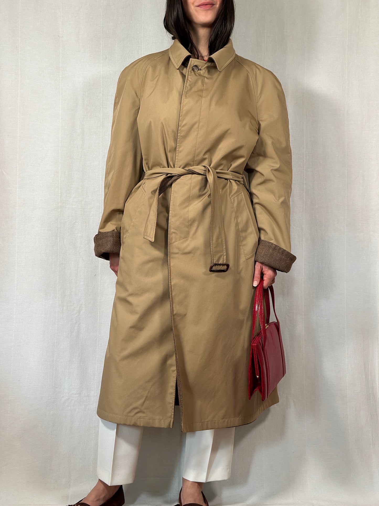 Trench Double-face Salvadori Nuovo Vintage Fine Anni ‘70