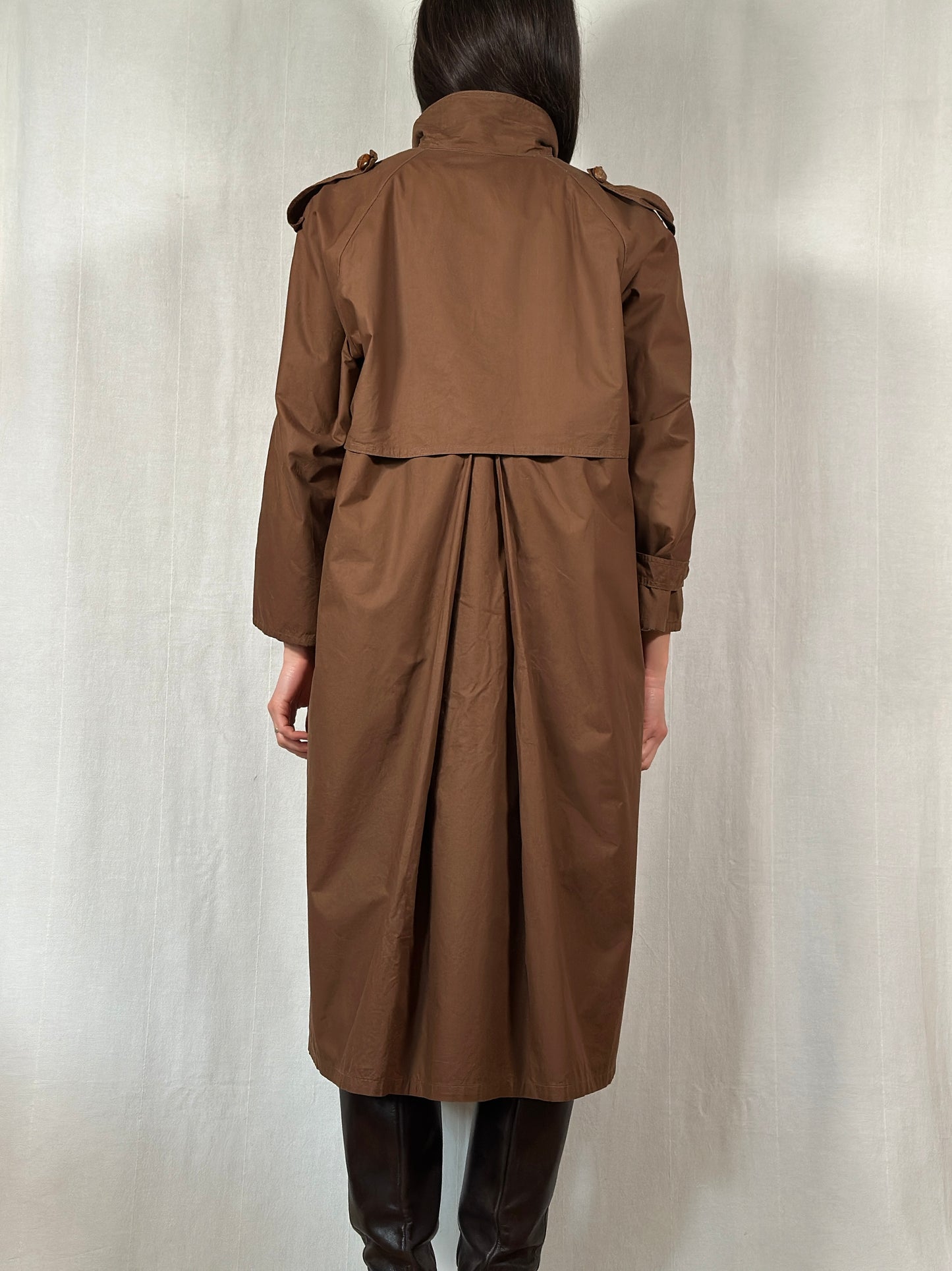 Trench Sartoriale Vintage Anni ‘70 Marrone