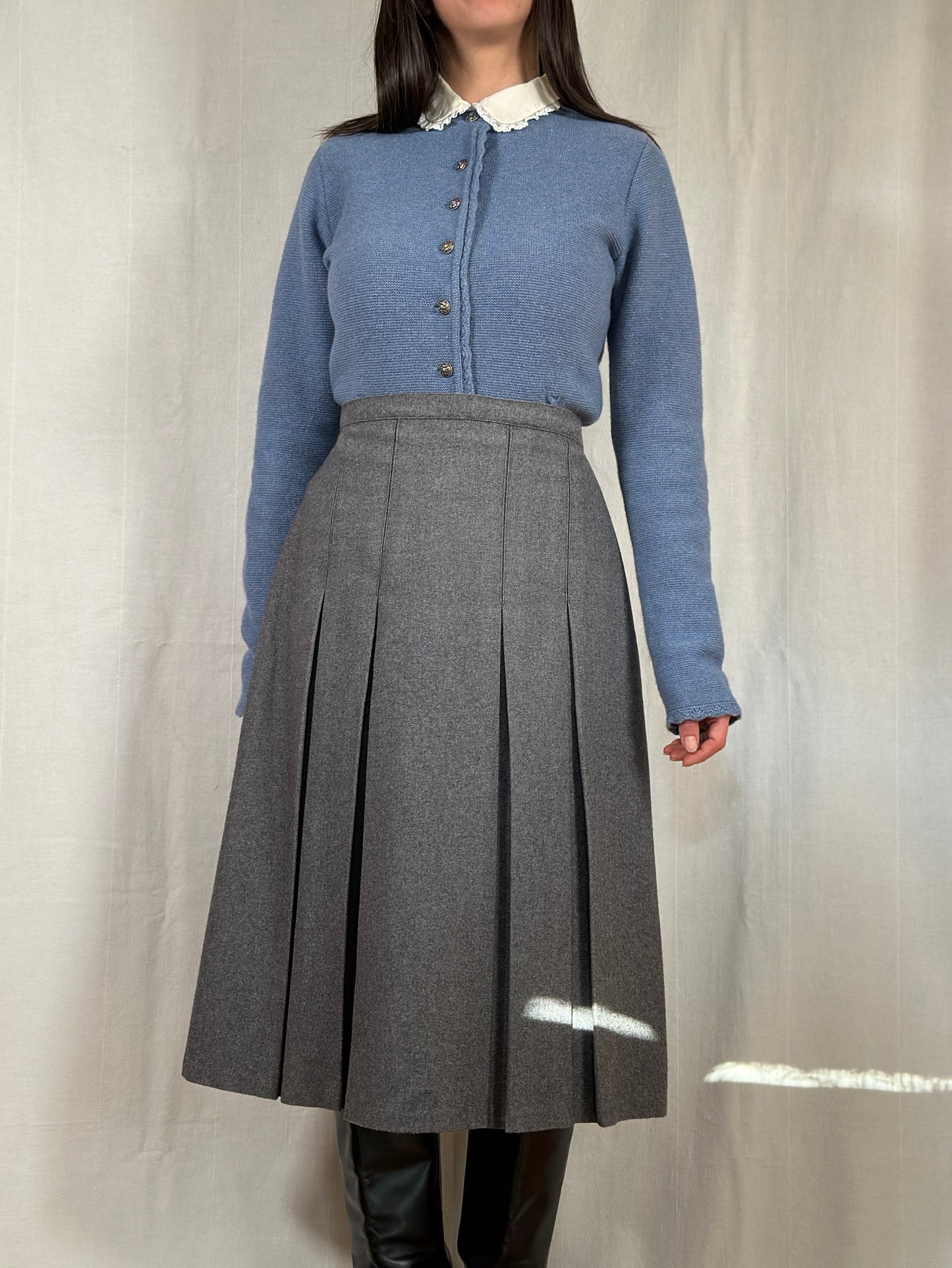 Cardigan Tradizionale Tedesco in Misto Lana Tg.44