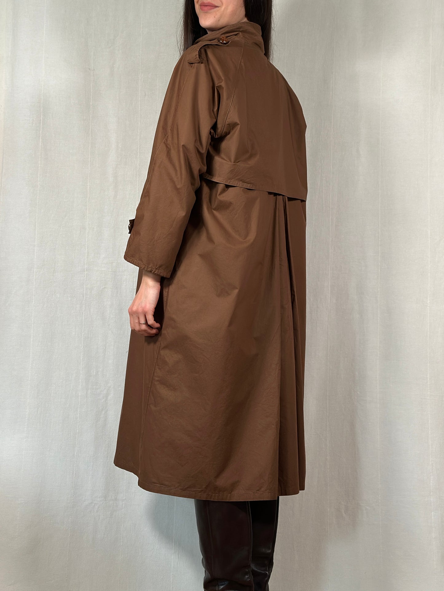 Trench Sartoriale Vintage Anni ‘70 Marrone