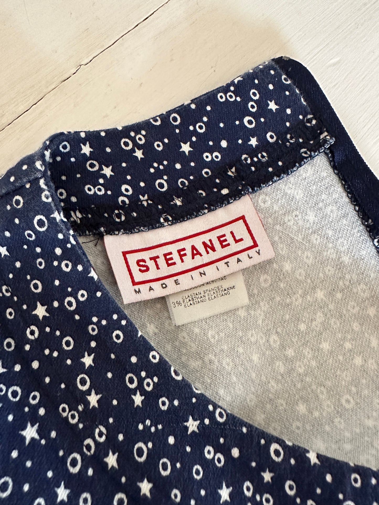 Abito Stefanel Anni ‘90 Blu e Bianco