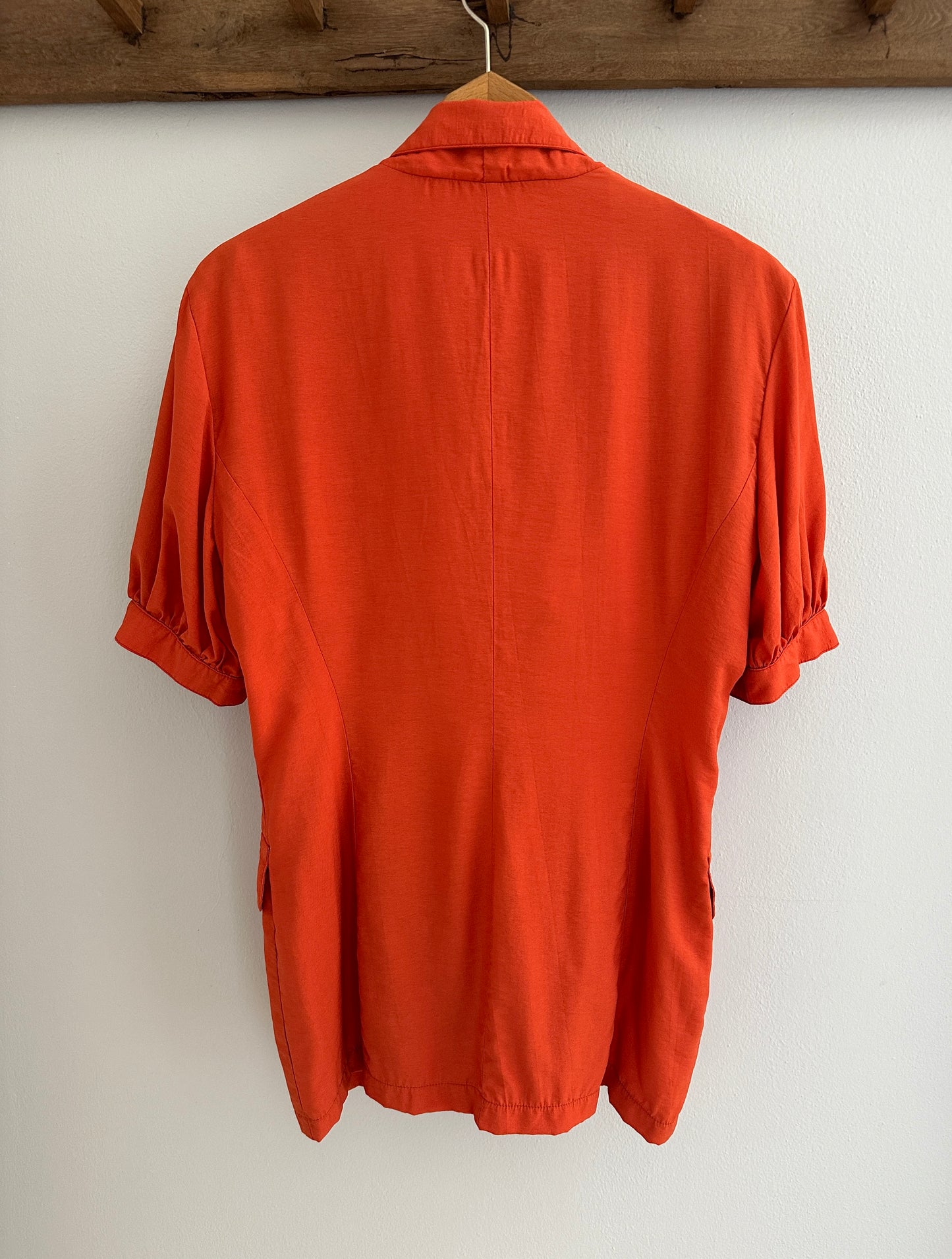 Camicia Nuova Anni Settanta Mattone Tg.48/50