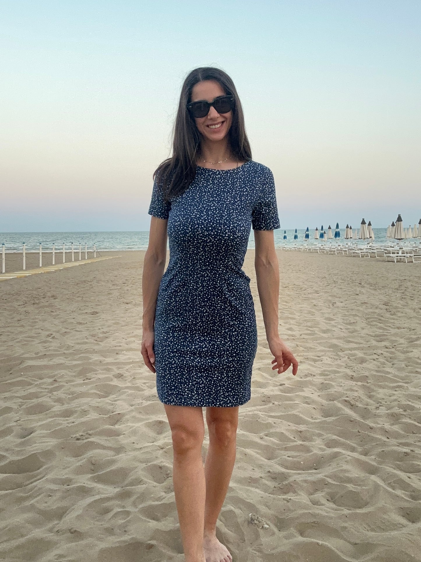 Abito Stefanel Anni ‘90 Blu e Bianco