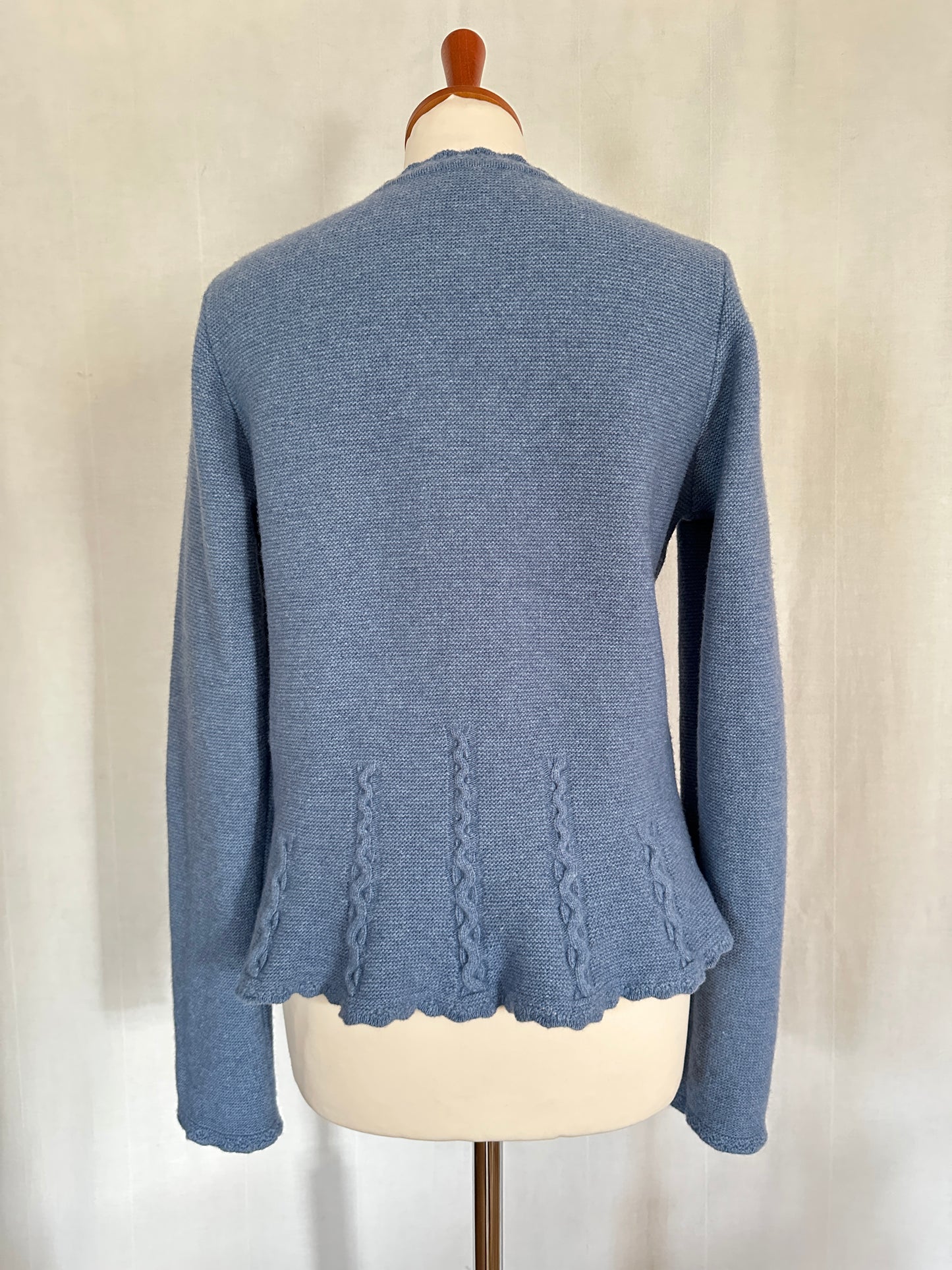 Cardigan Tradizionale Tedesco in Misto Lana Tg.44