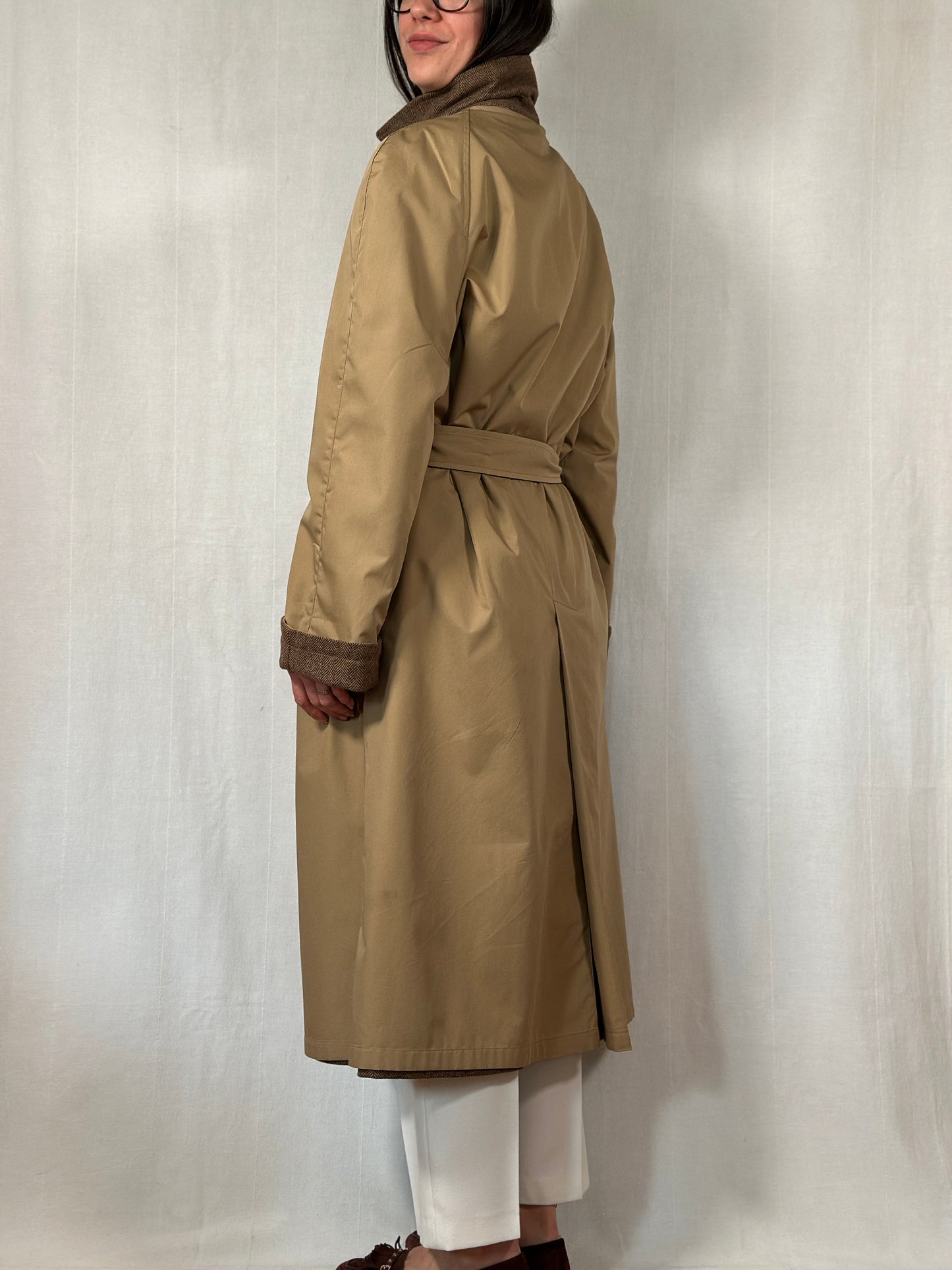 Trench Double-face Salvadori Nuovo Vintage Fine Anni ‘70