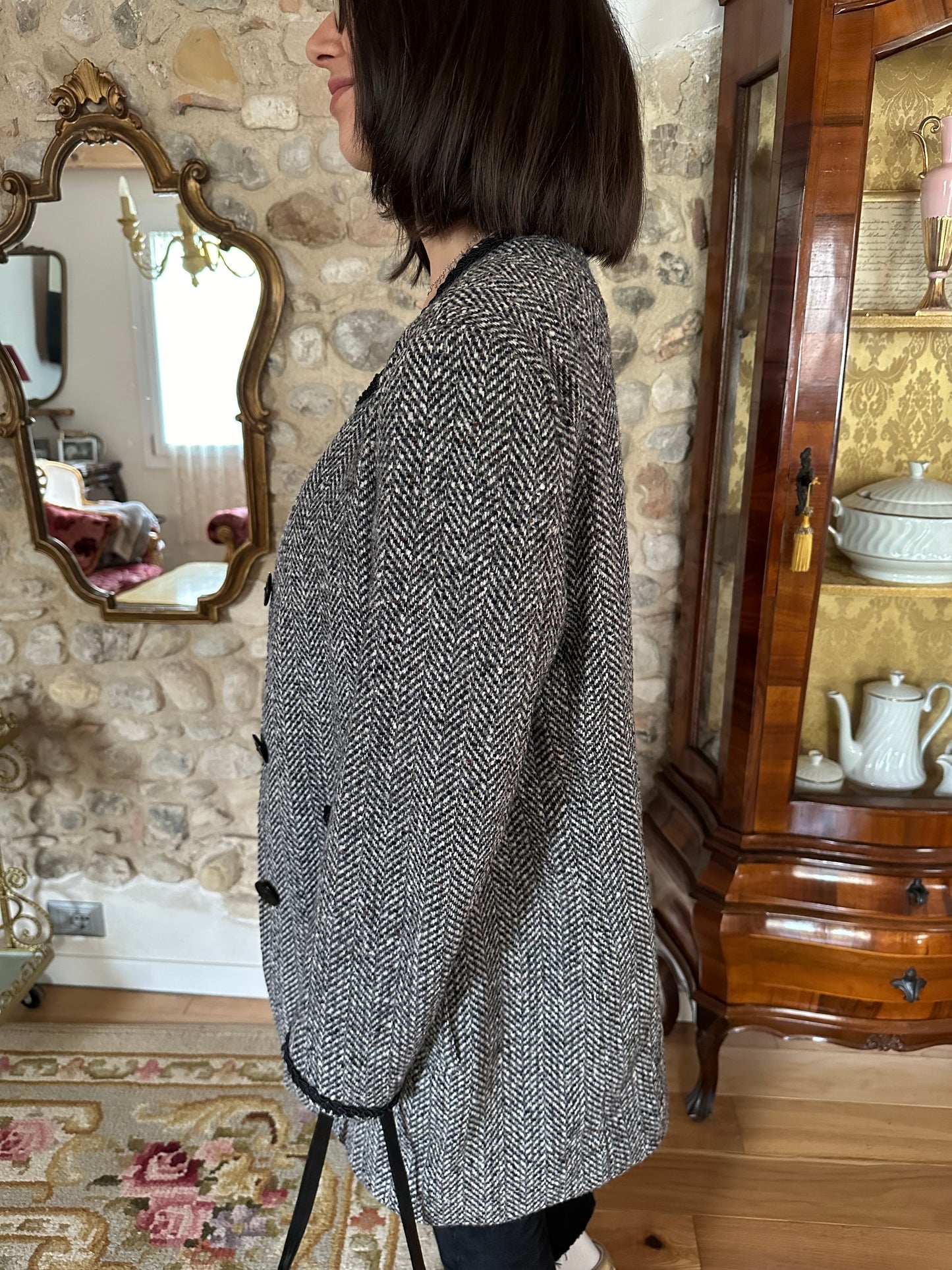 Cappotto Sartoriale Leggero Lana Tg.44/46