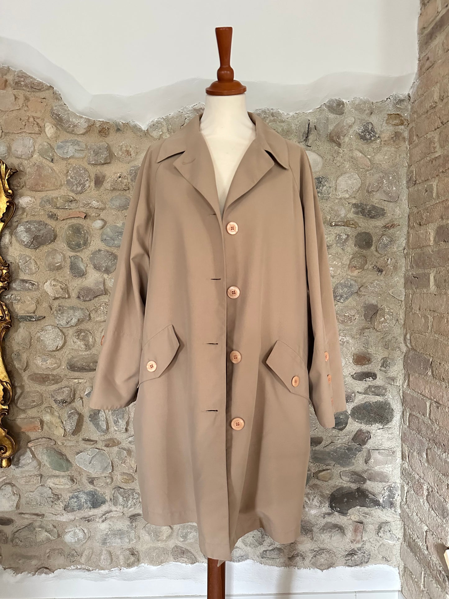Impermeabile Coeli Anni ‘90 Beige Tg. Fino 58