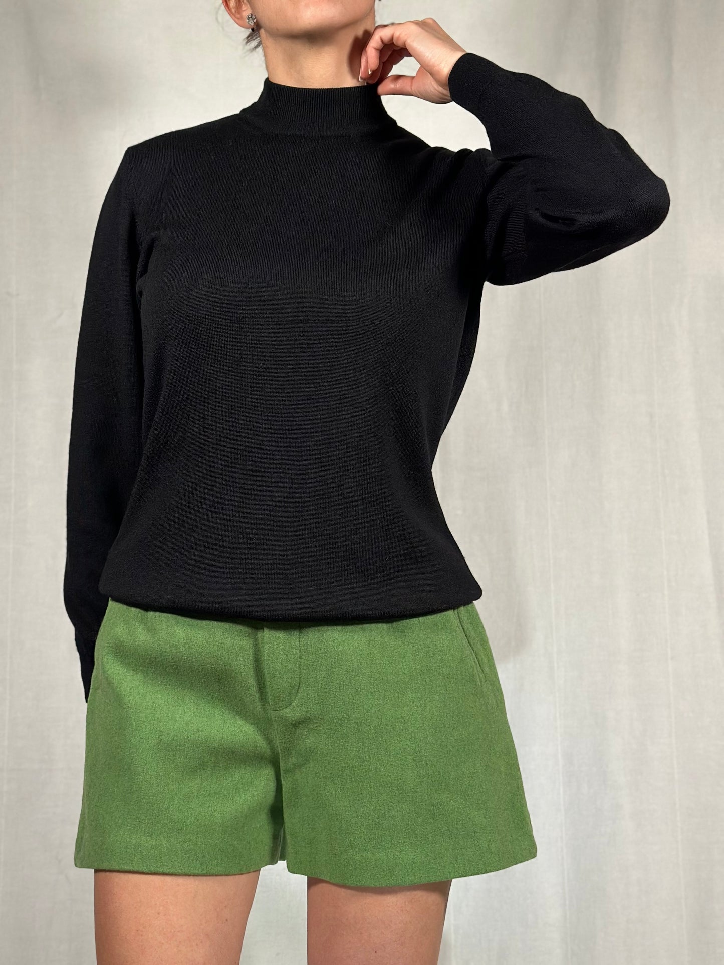 Lupetto in Lana Nero Anni ‘90