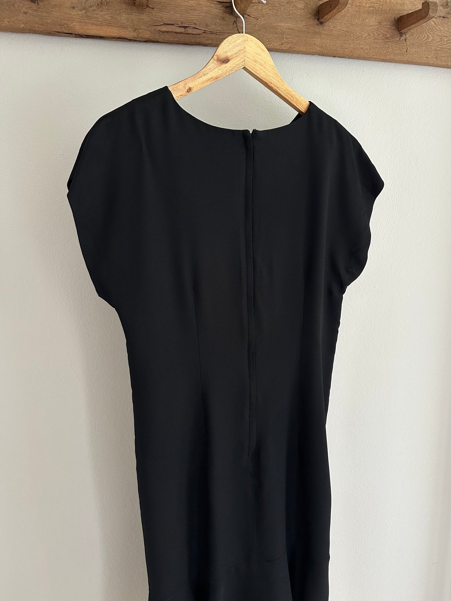 Abito Midi Made in USA Anni ‘90 Nero Tg.44