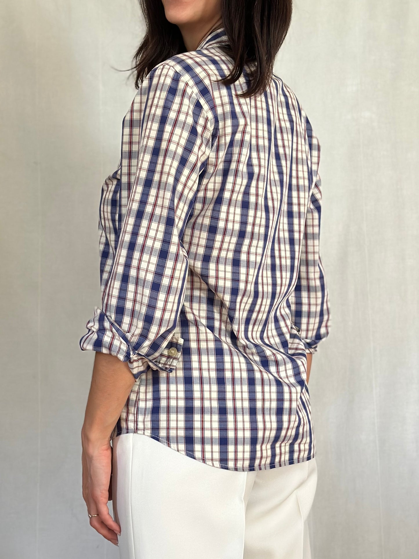 Camicia Benetton Vintage Anni ‘90 a Quadri Tg.40/42