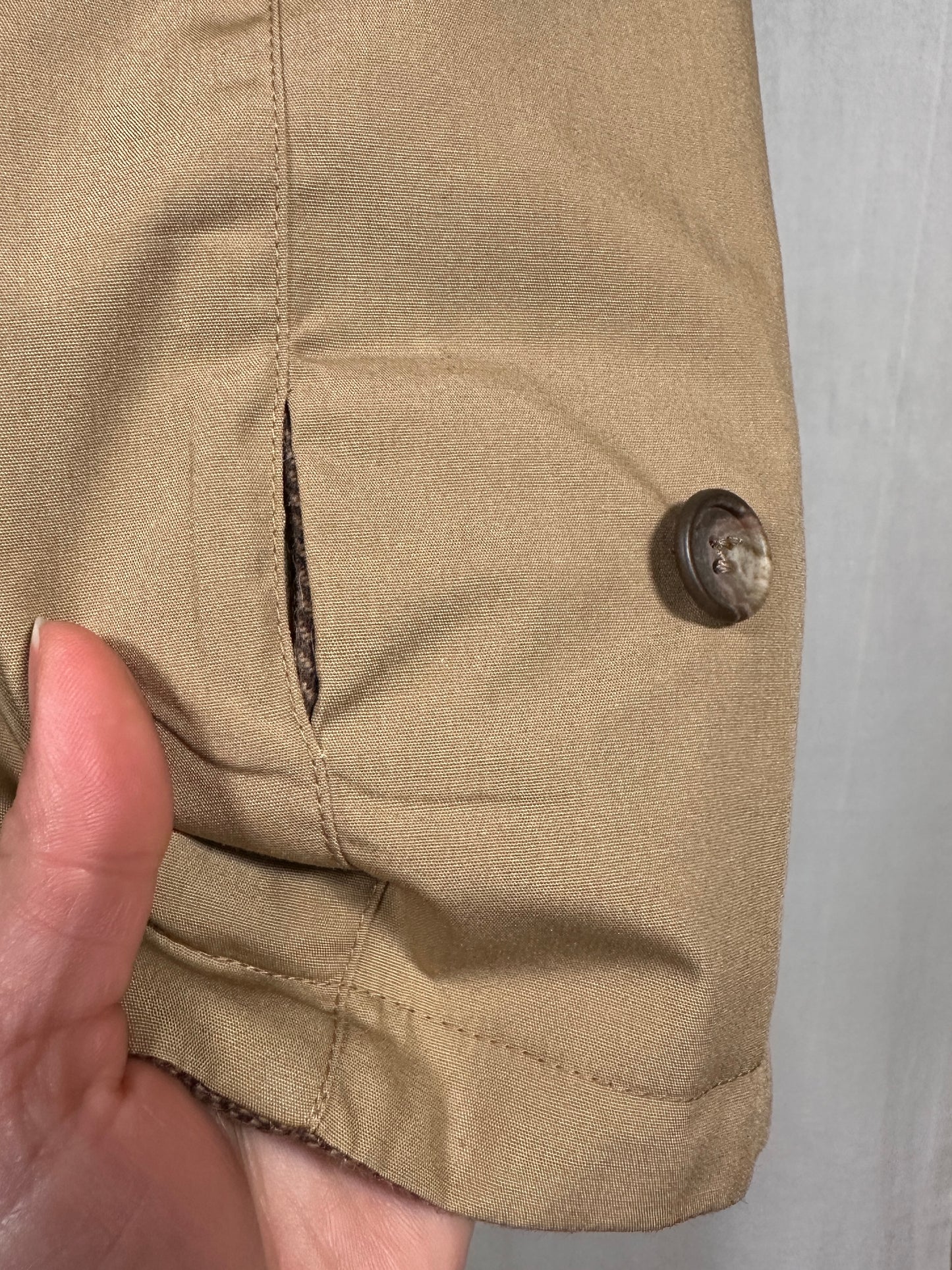 Trench Double-face Salvadori Nuovo Vintage Fine Anni ‘70