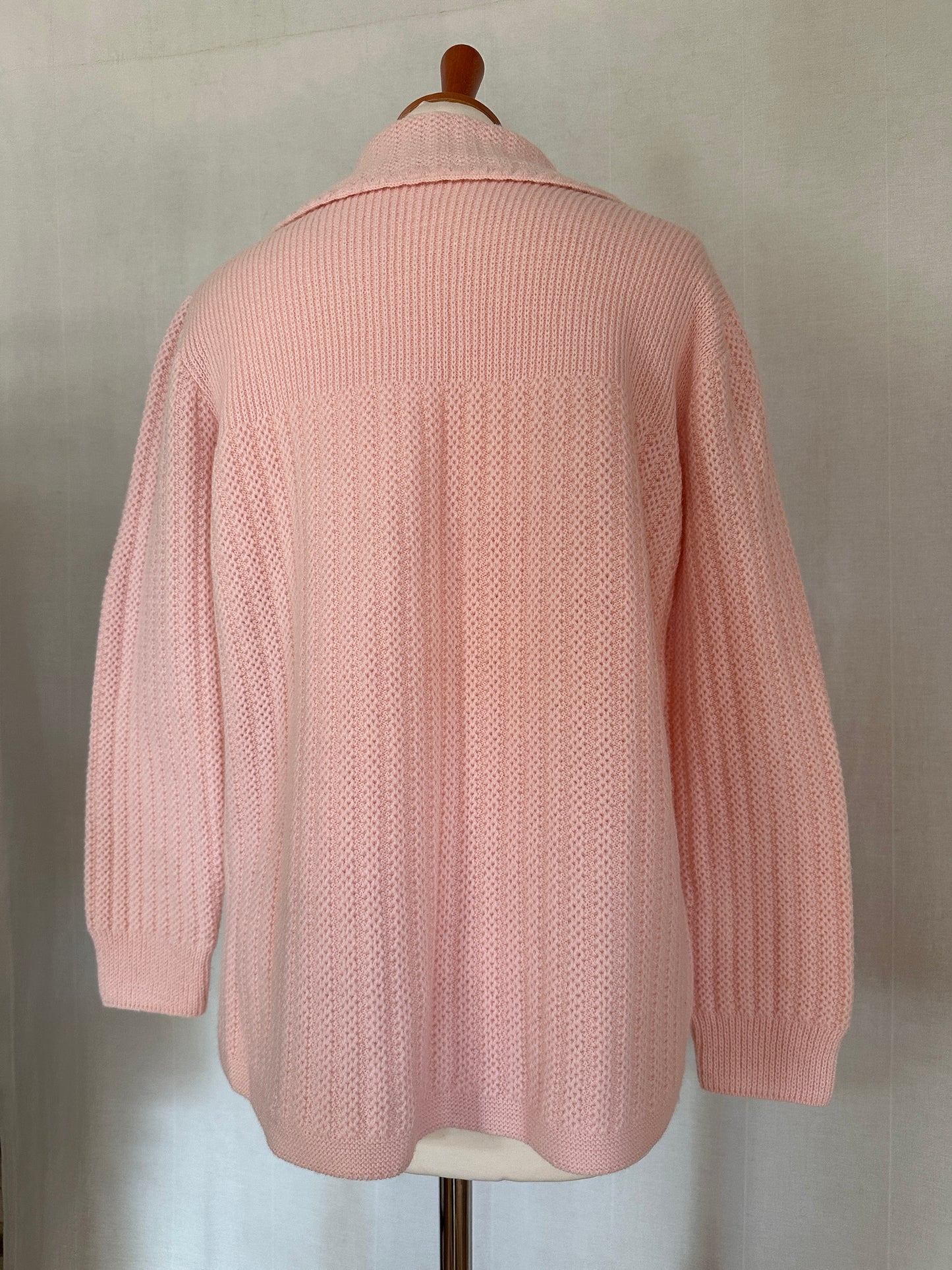 Liseuse Vintage Anni ‘60 in Misto Lana Rosa
