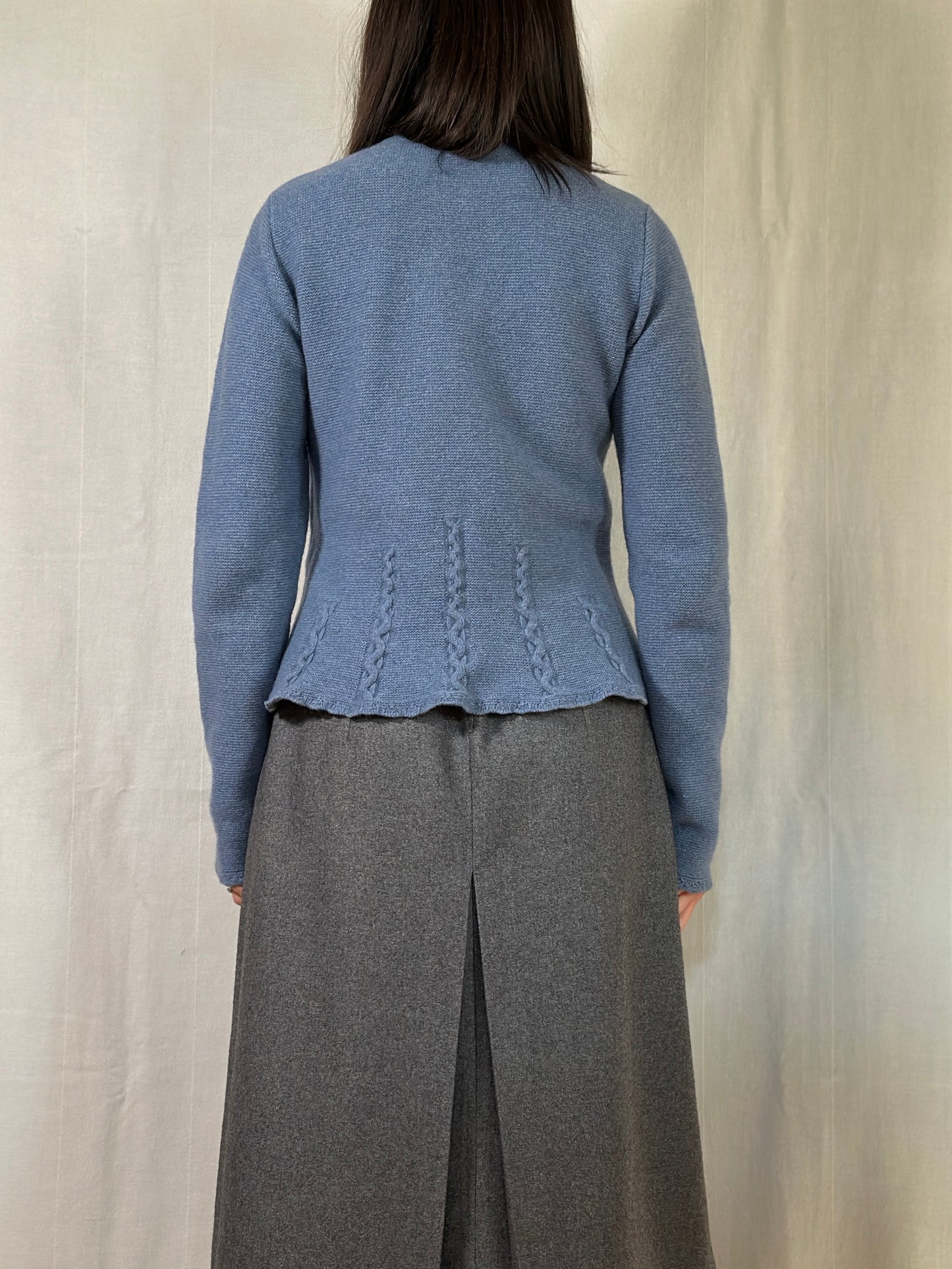 Cardigan Tradizionale Tedesco in Misto Lana Tg.44