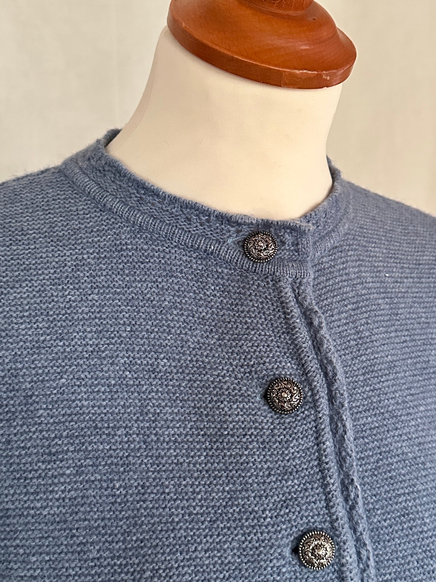 Cardigan Tradizionale Tedesco in Misto Lana Tg.44