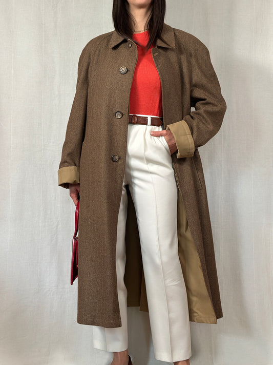 Trench Double-face Salvadori Nuovo Vintage Fine Anni ‘70