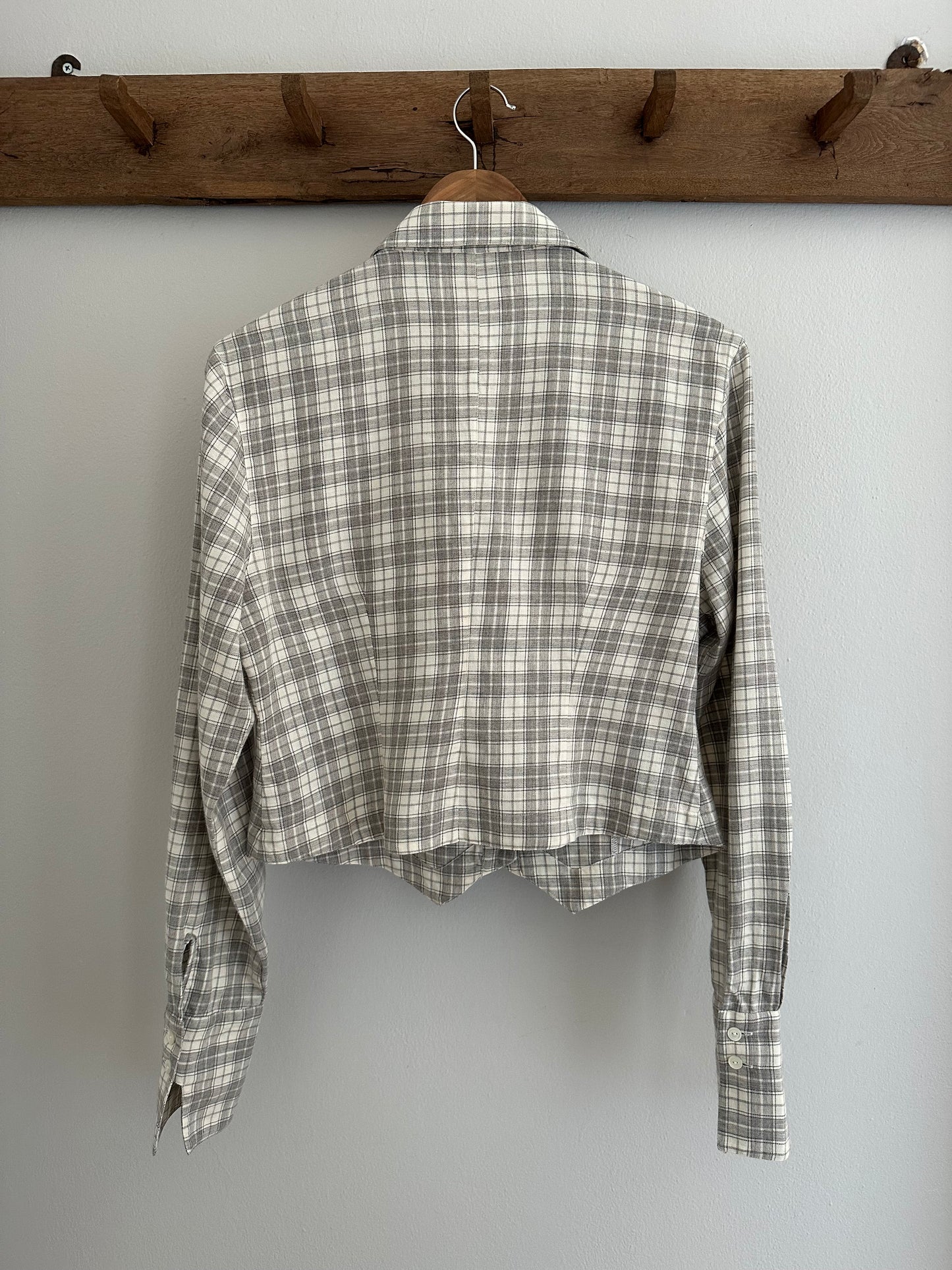 Camicia Vintage Anni ‘70/‘80 con Volants Tg.44