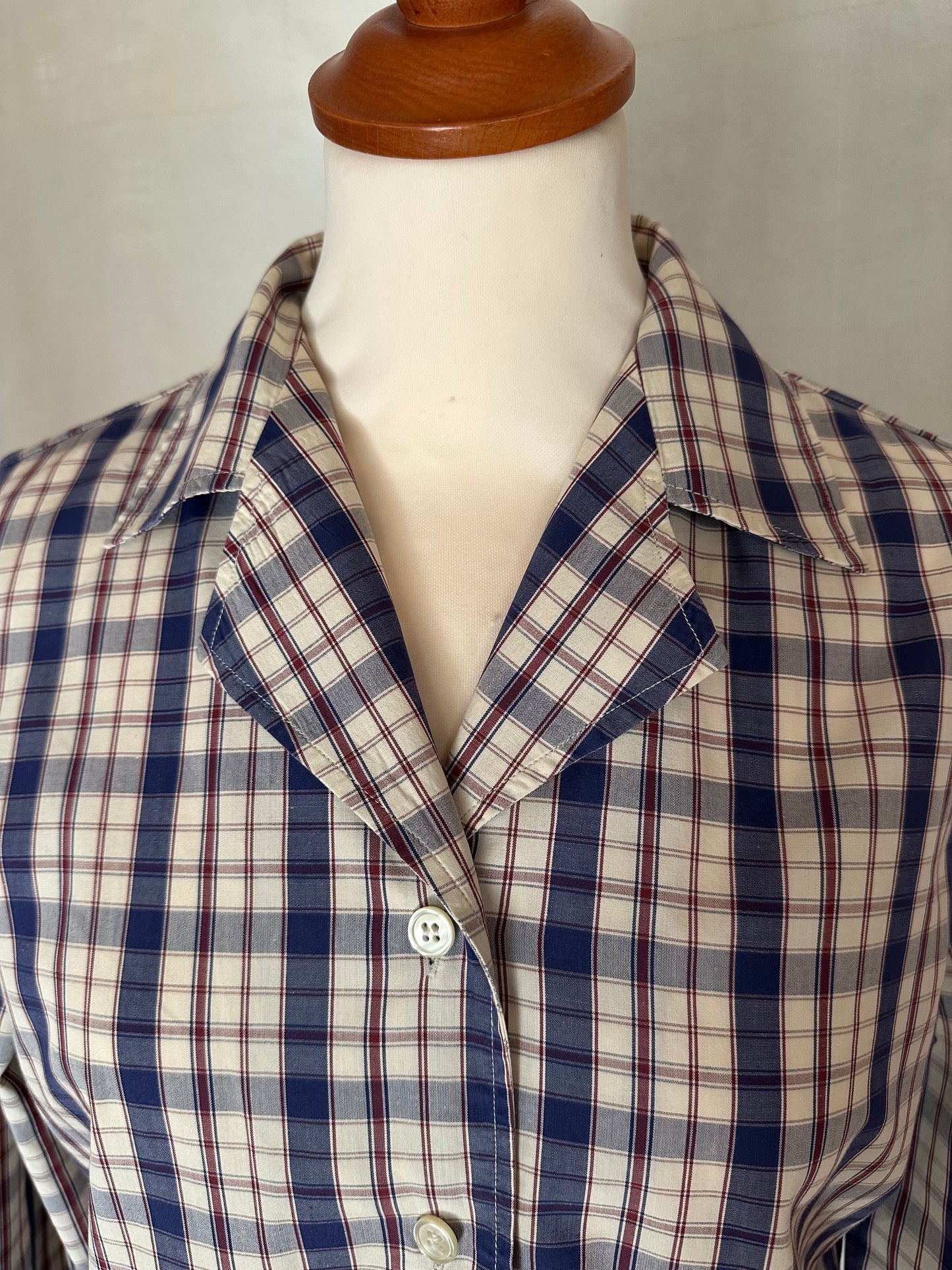 Camicia Benetton Vintage Anni ‘90 a Quadri Tg.40/42