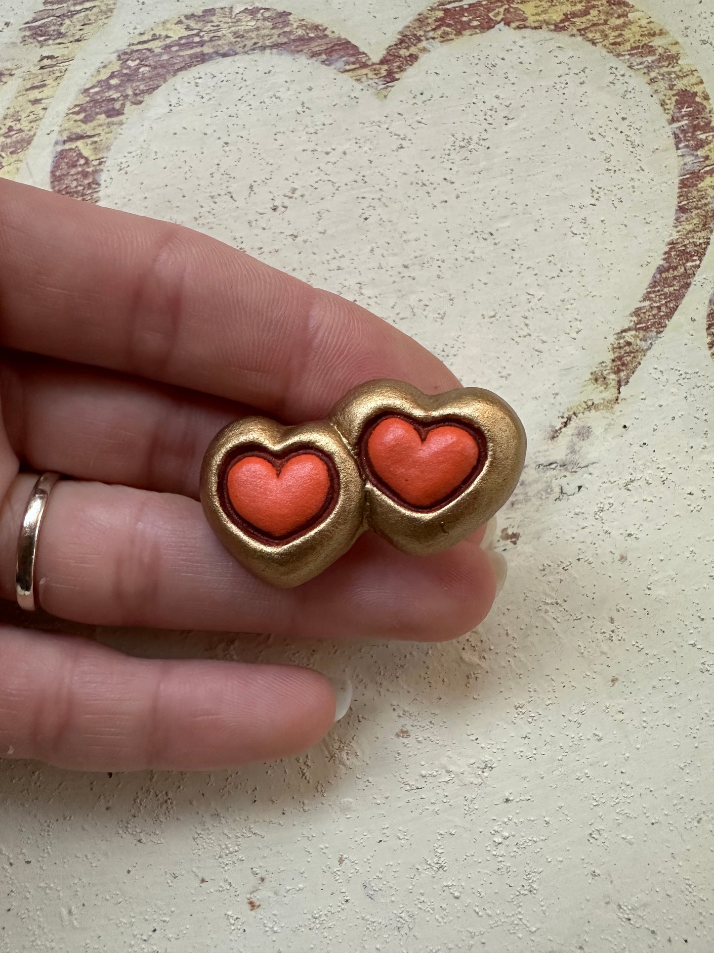 Spilla Thun Due Cuori