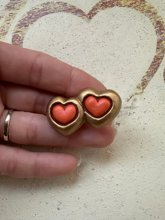 Spilla Thun Due Cuori