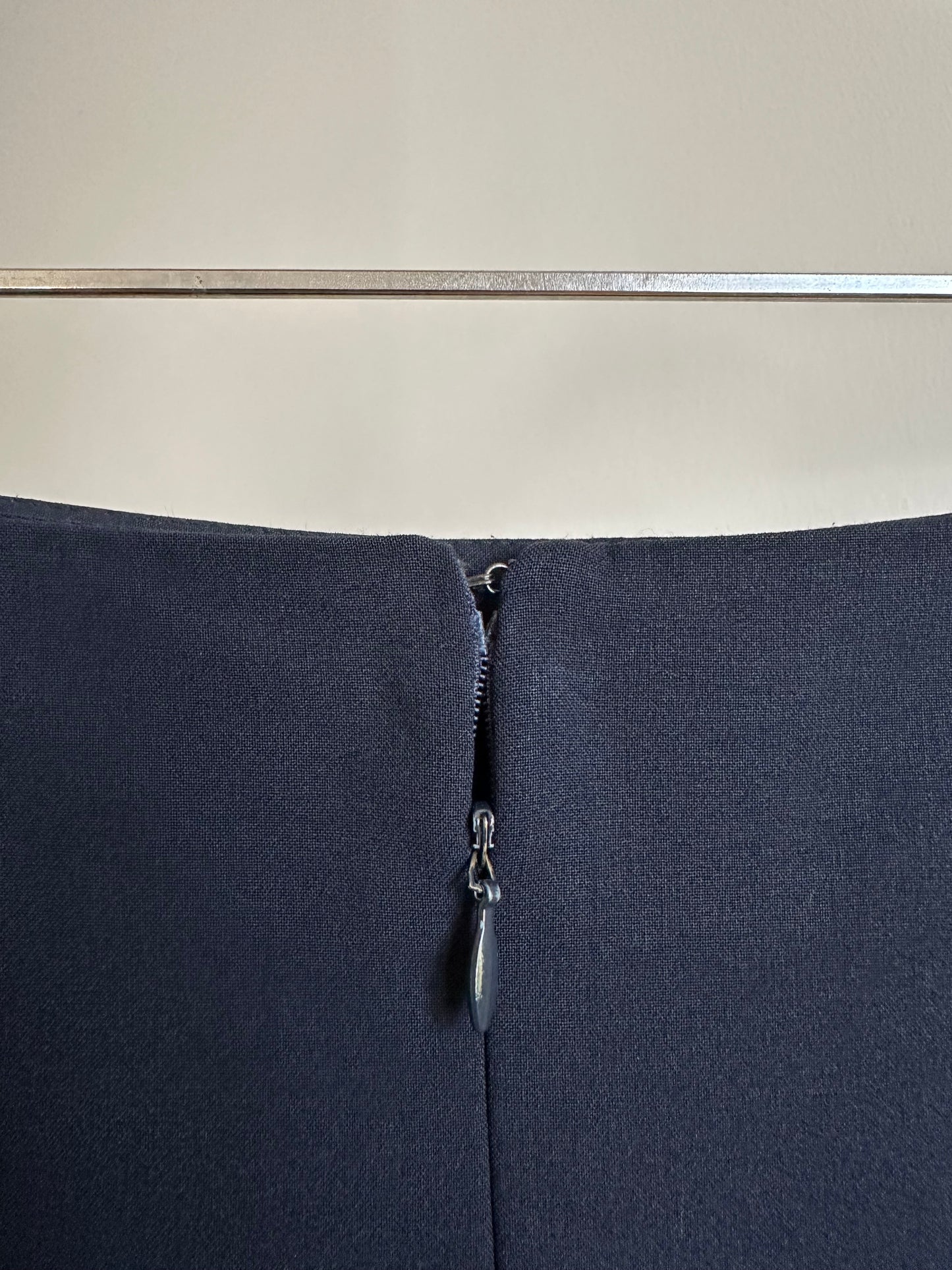 Gonna Gucci Vintage Anni ‘90 in Lana Blu Tg.40/42