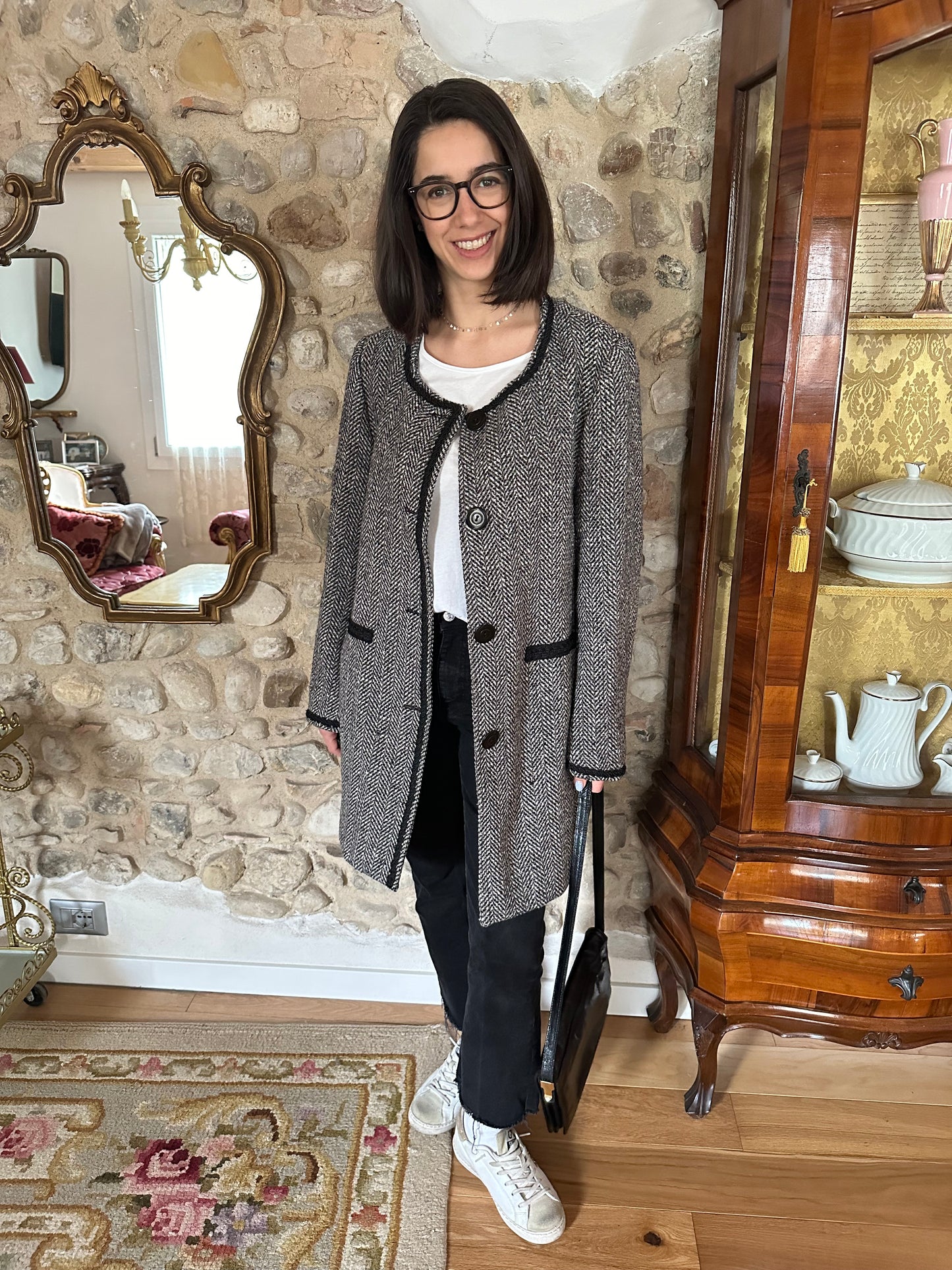 Cappotto Sartoriale Leggero Lana Tg.44/46