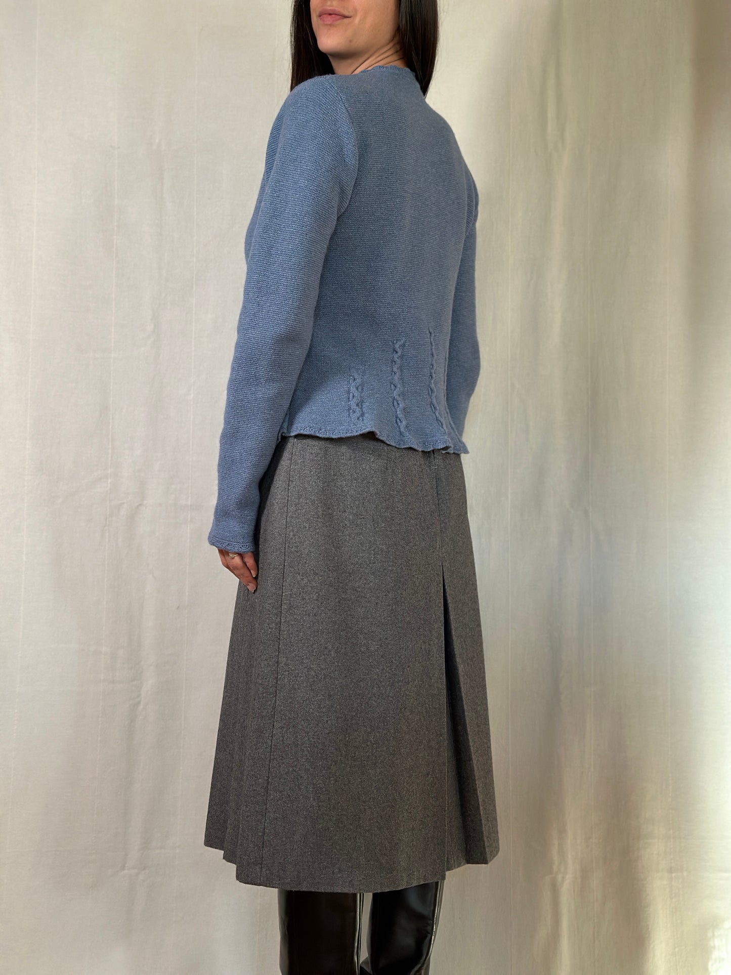 Cardigan Tradizionale Tedesco in Misto Lana Tg.44