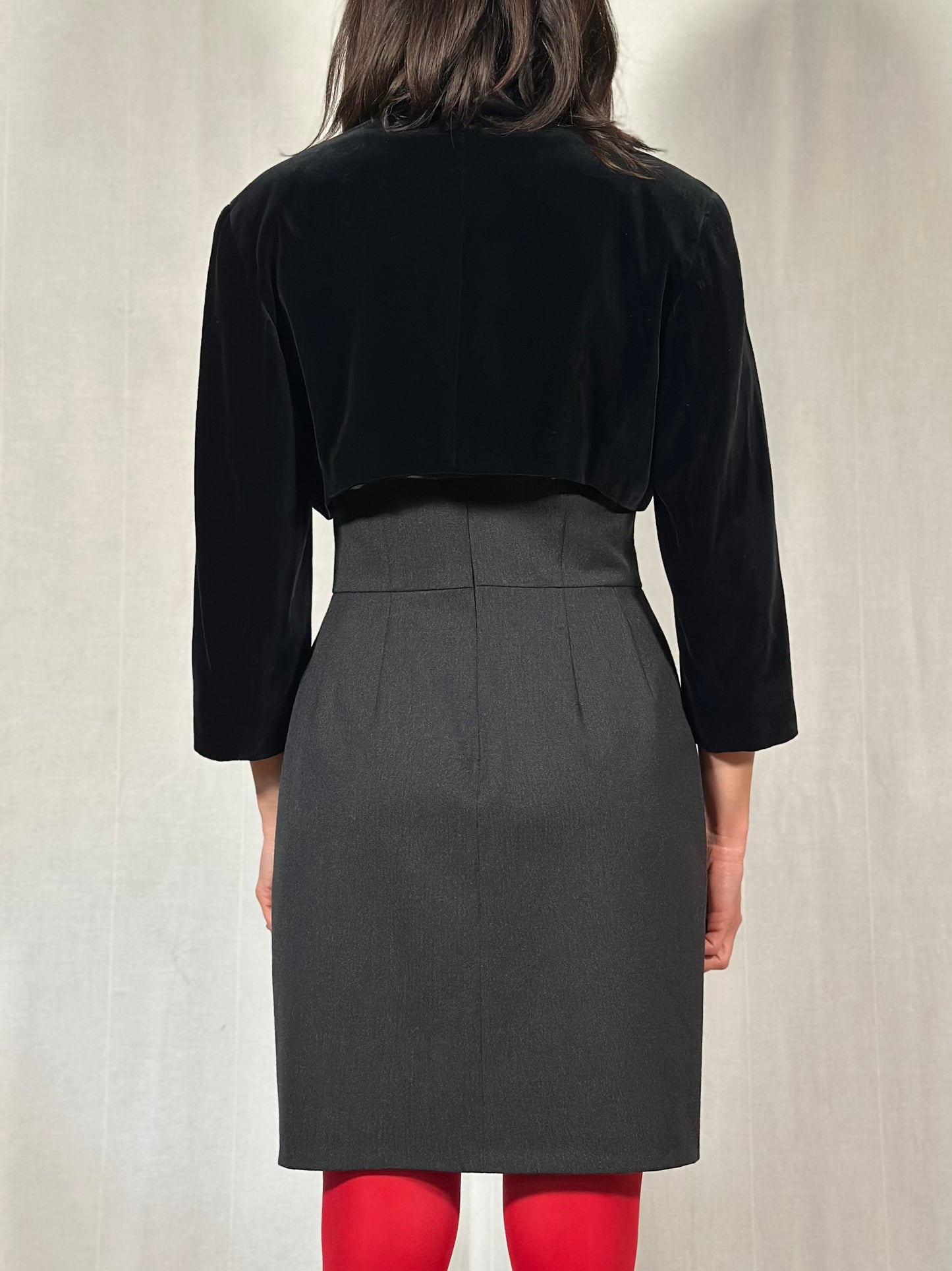 Coprispalle Sportmax in Velluto Nero