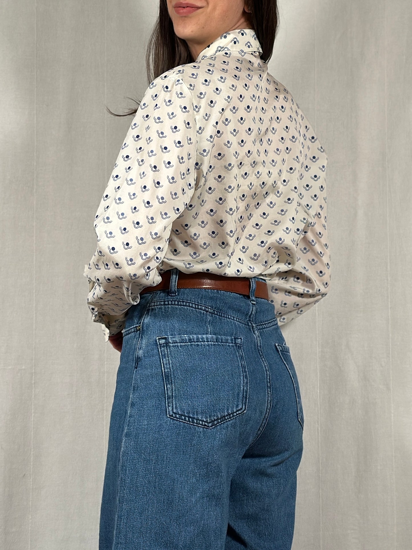Camicia Vintage Anni ‘70 Panna
