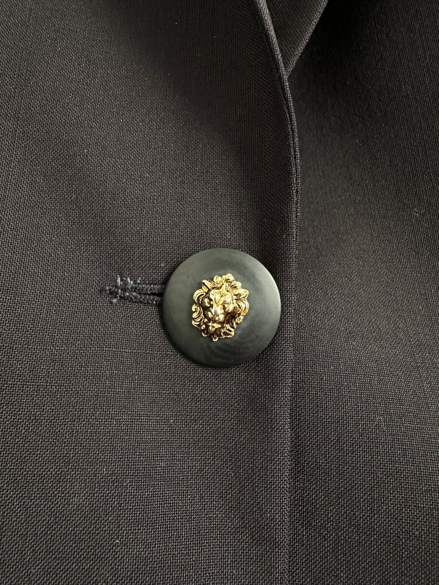 Blazer Vintage Anni ‘80 in Lana Blu