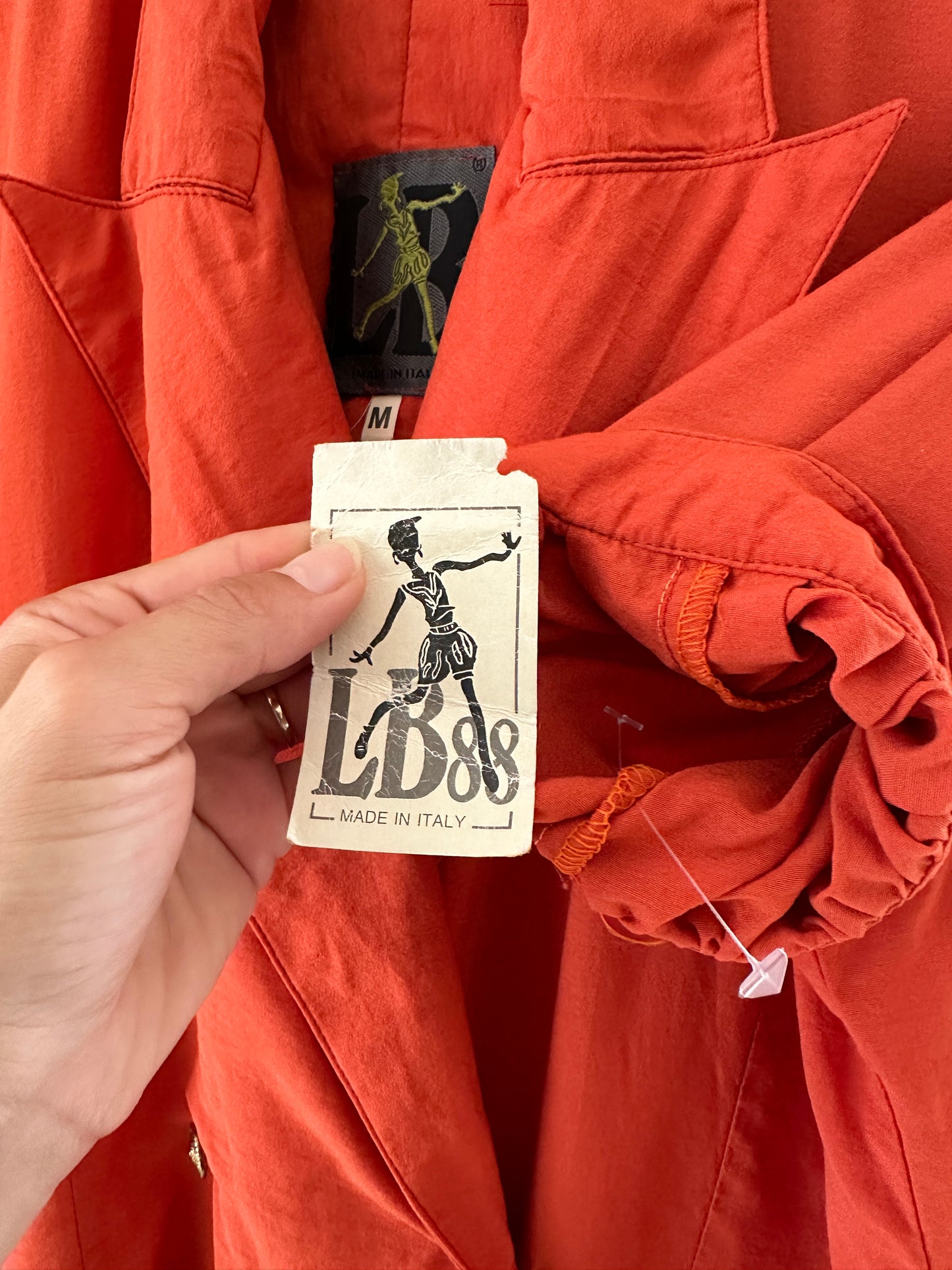 Camicia Nuova Anni Settanta Mattone Tg.48/50