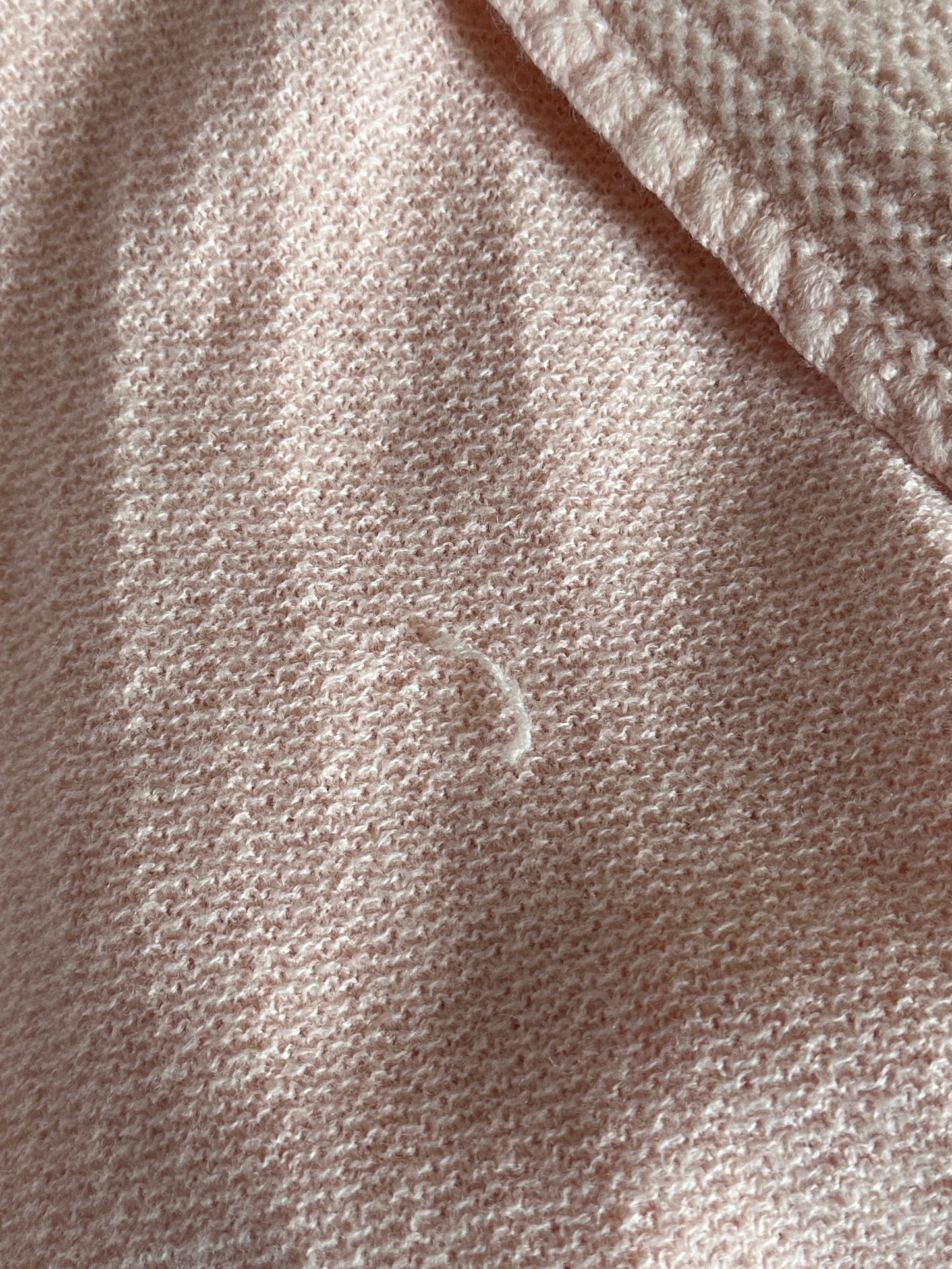 Liseuse Vintage Anni ‘60 in Misto Lana Rosa