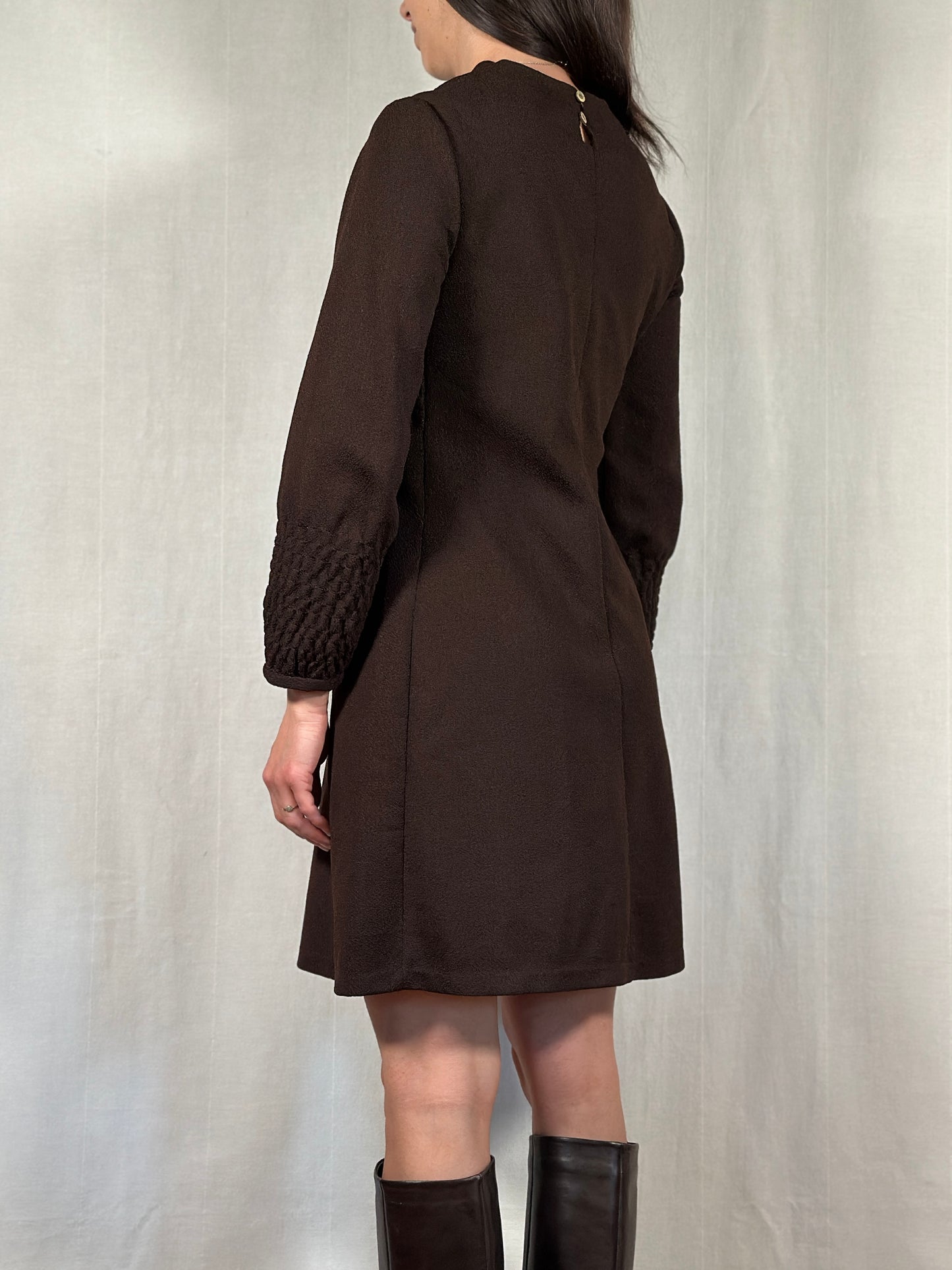 Abito Vintage Anni ‘70 Marrone