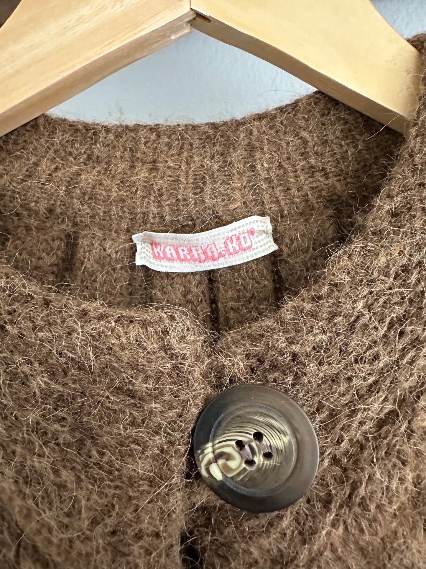 Cardigan Vintage Lana e Alpaca tg.S/M/L