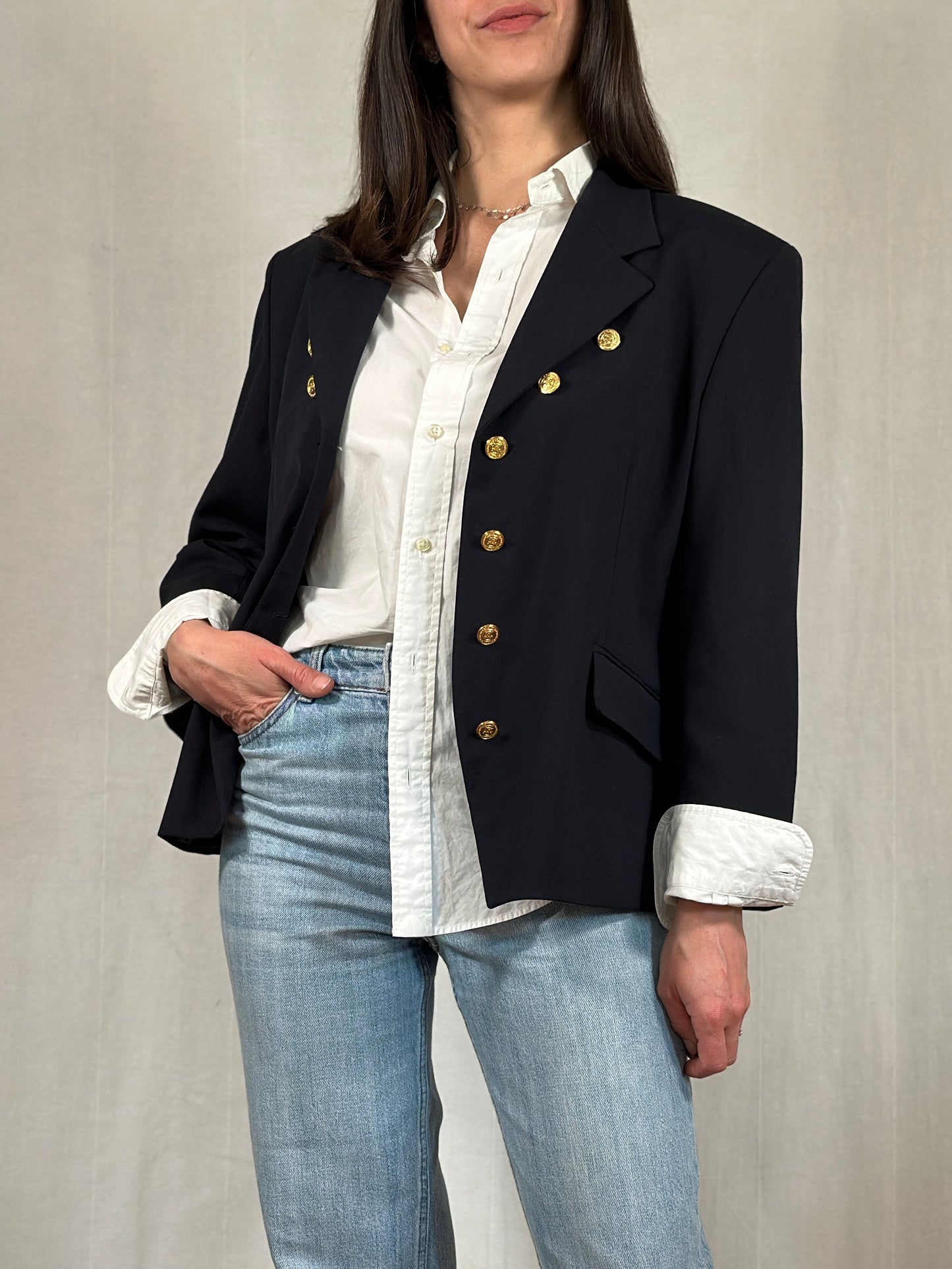 Blazer Vintage Anni ‘90 Blu